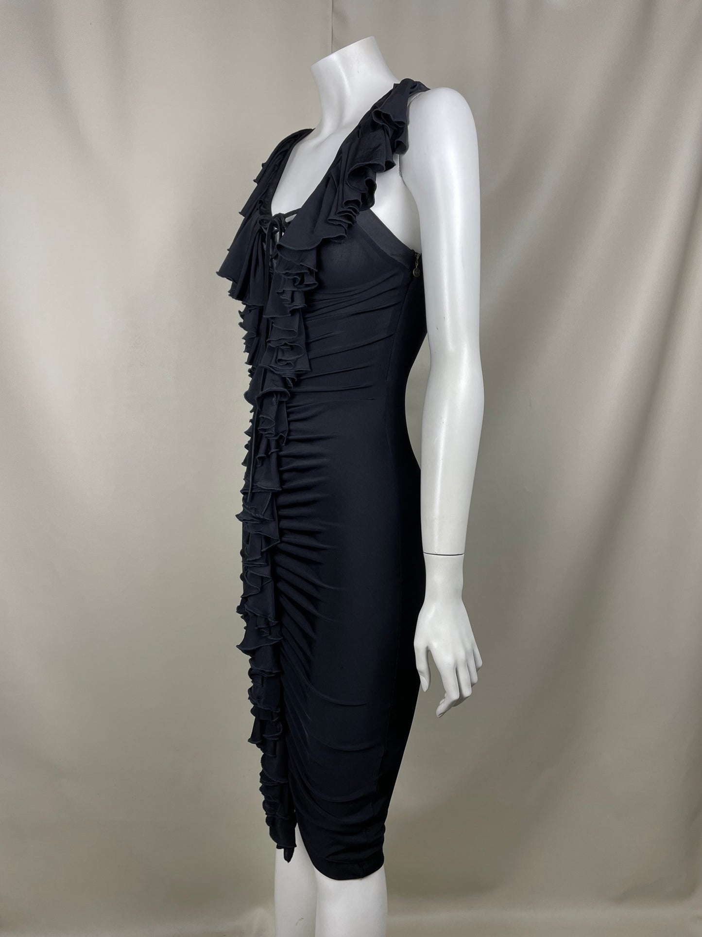 Roberto Cavalli Ruffled Dress (S)