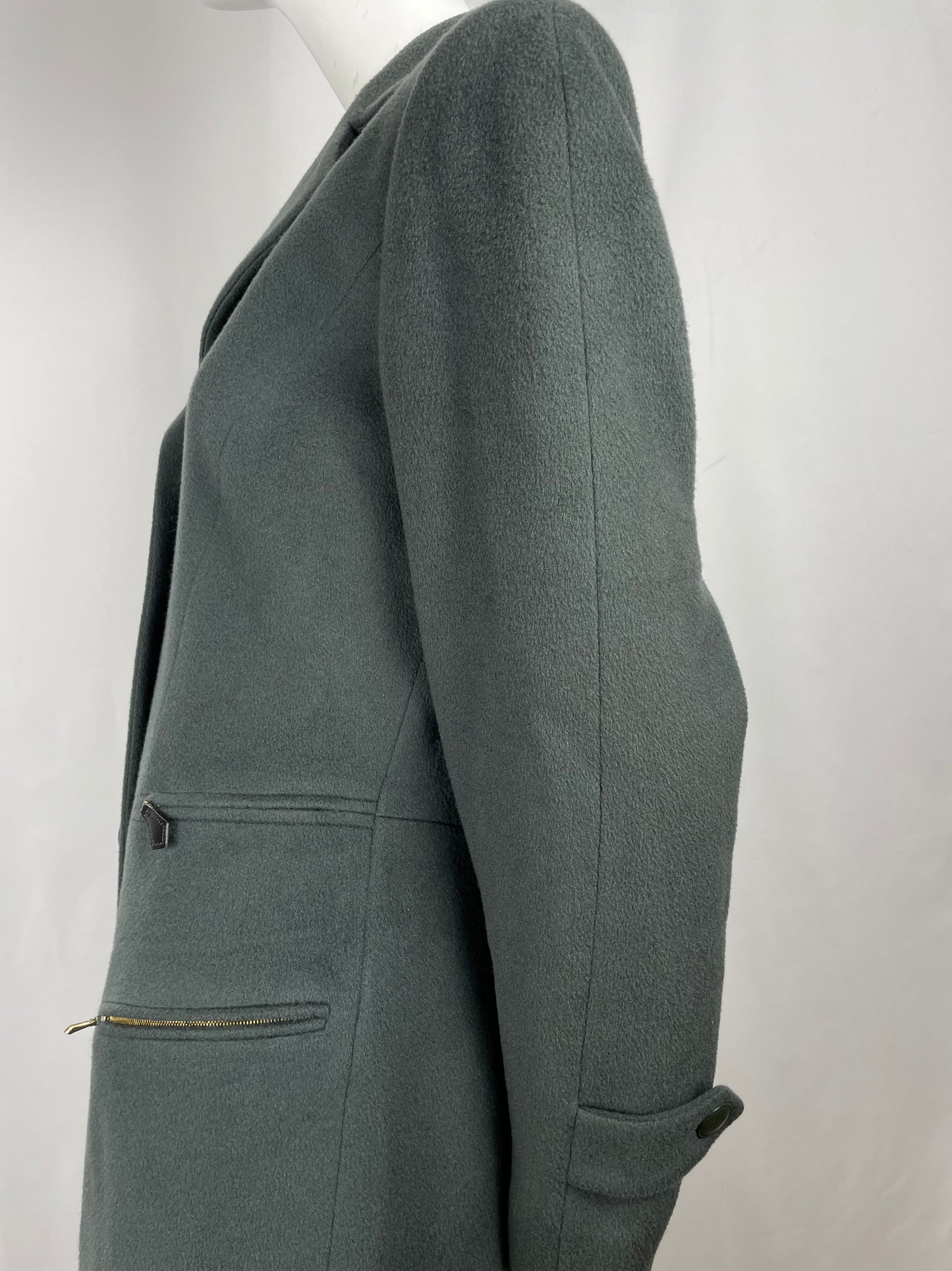 Hermès 1990’s Cashmere & Wool Coat (36FR)