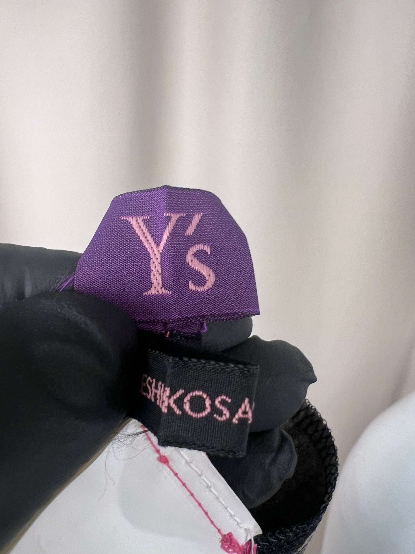 Yohji Yamamoto Y’s by Takeshi Kosaka S/S 2021 mesh top (M)