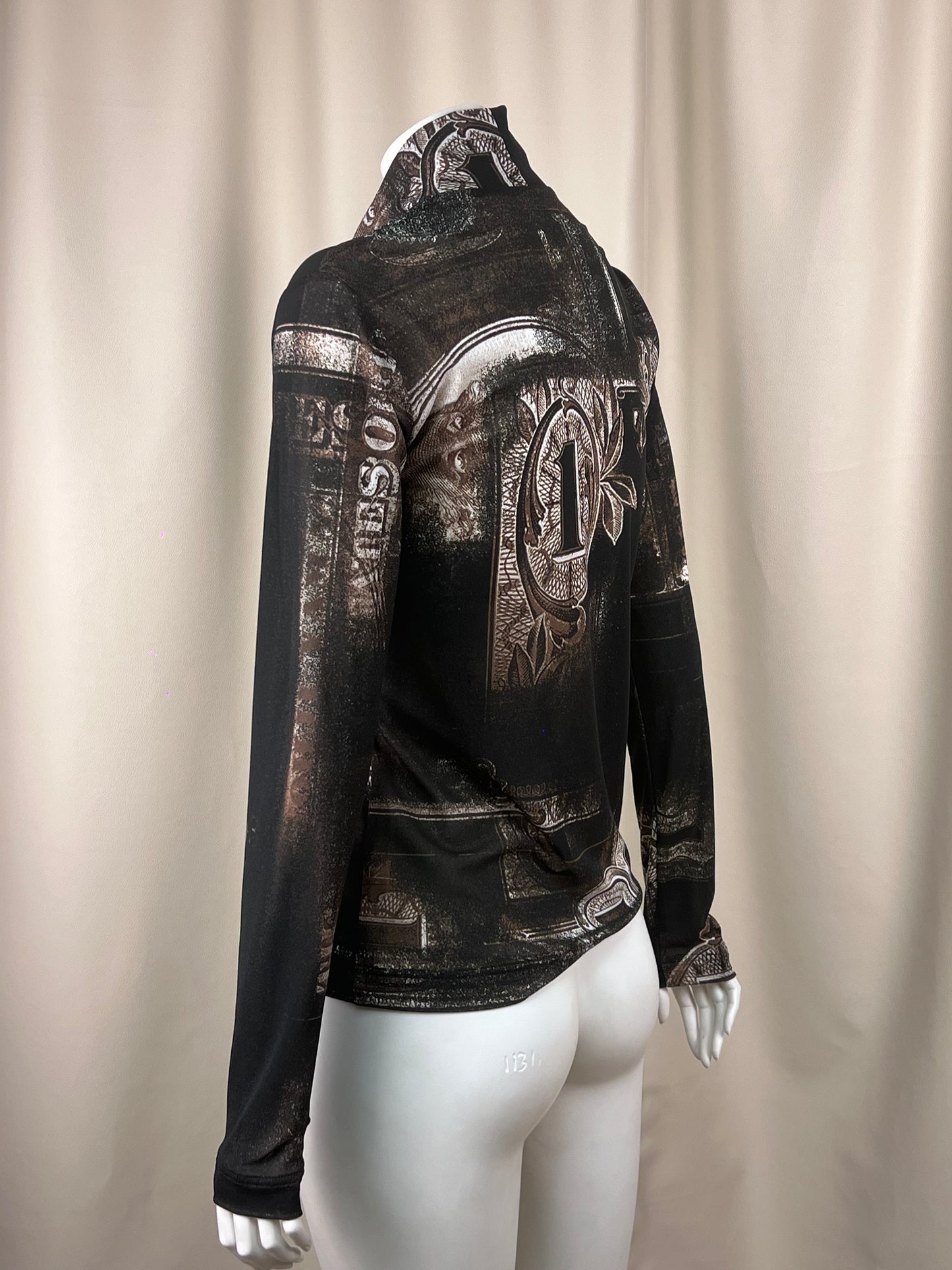 Yohji Yamamoto Y’s by Takeshi Kosaka S/S 2021 mesh top (M)
