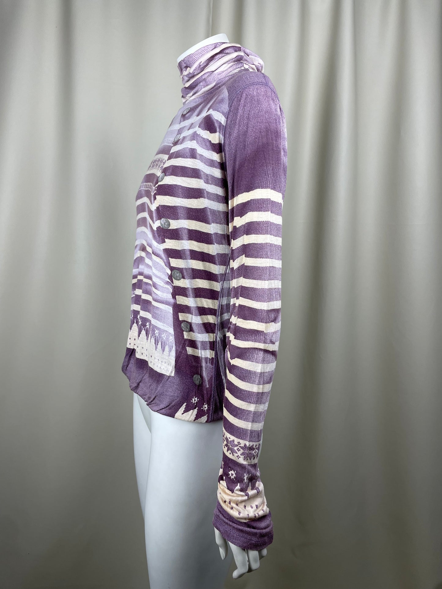 Jean Paul Gaultier 1990’s Trompe L’oeil turtleneck Sweater (M)