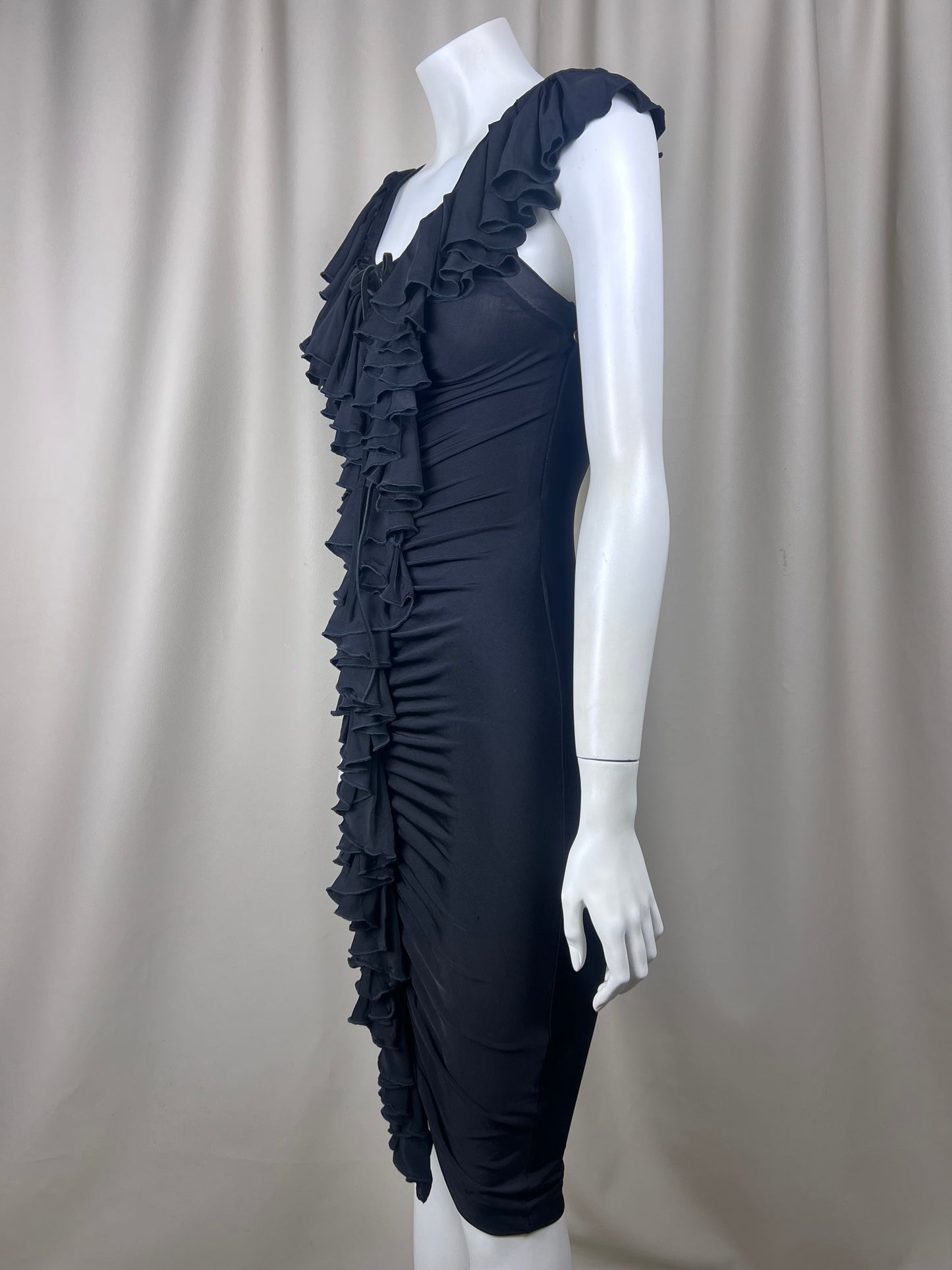 Roberto Cavalli Ruffled Dress (S)