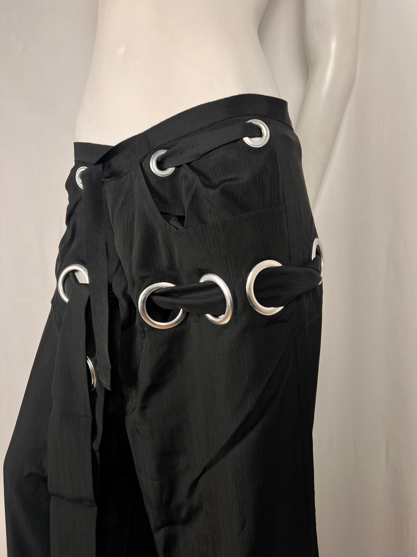 Yohji Yamamoto S/S2 2004 holes & straps pants
