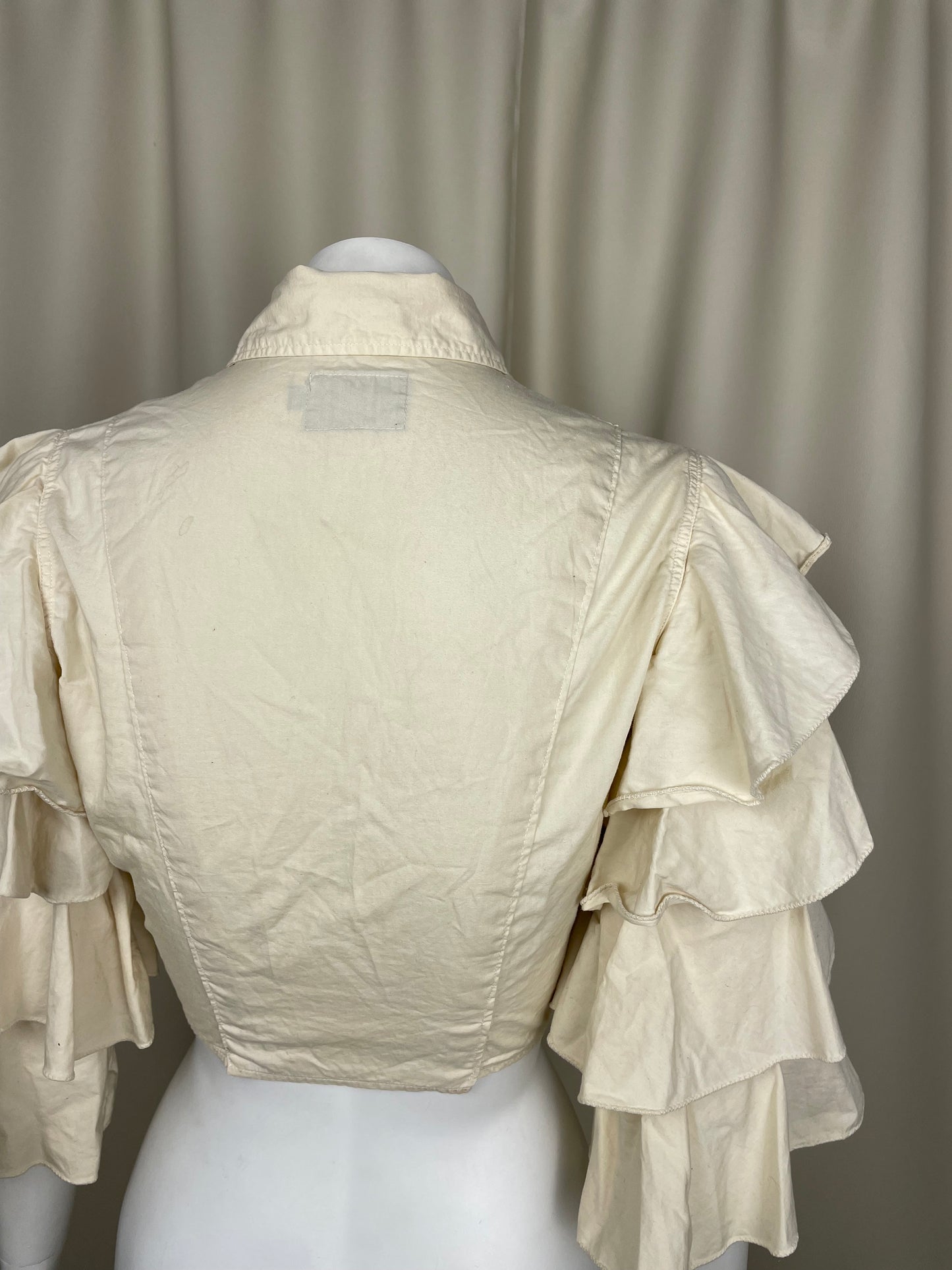 Jean Paul Gaultier Flared Sleeves Shirt (S)