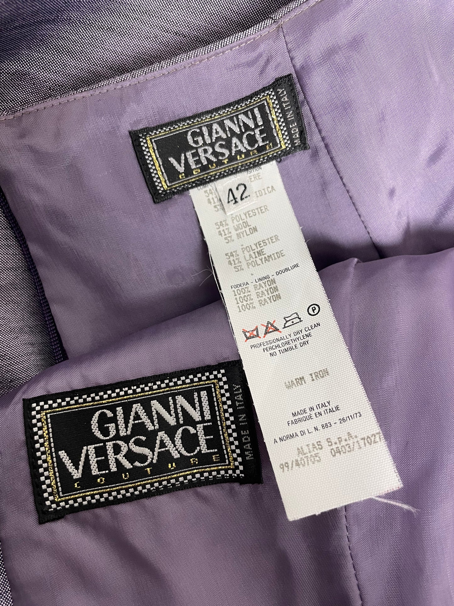 Gianni Versace S/S 1999 Suit (M)