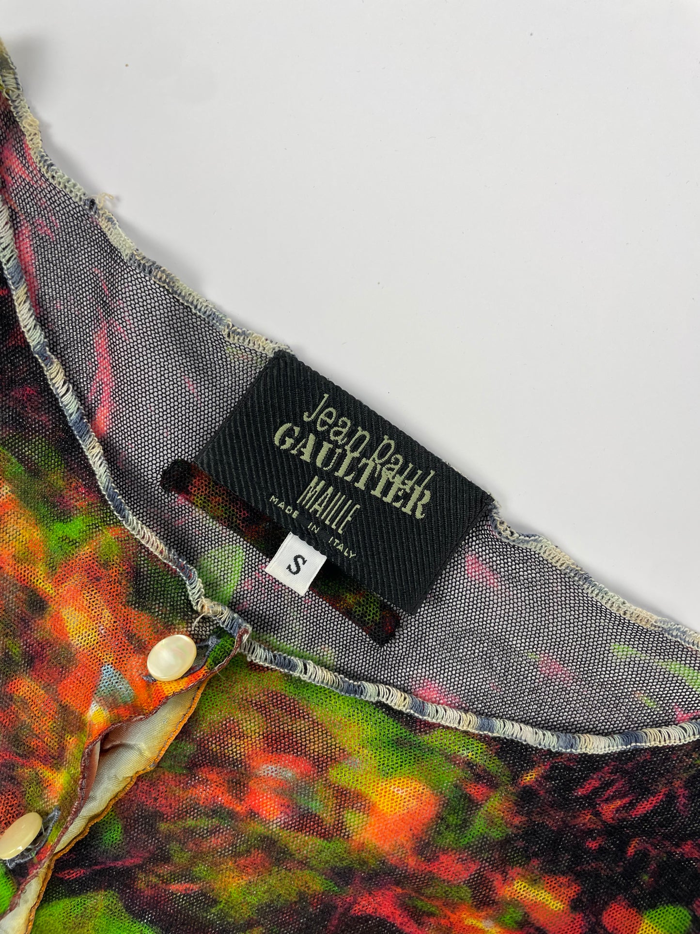 Jean Paul Gaultier S/S 2000 Mesh Shirt