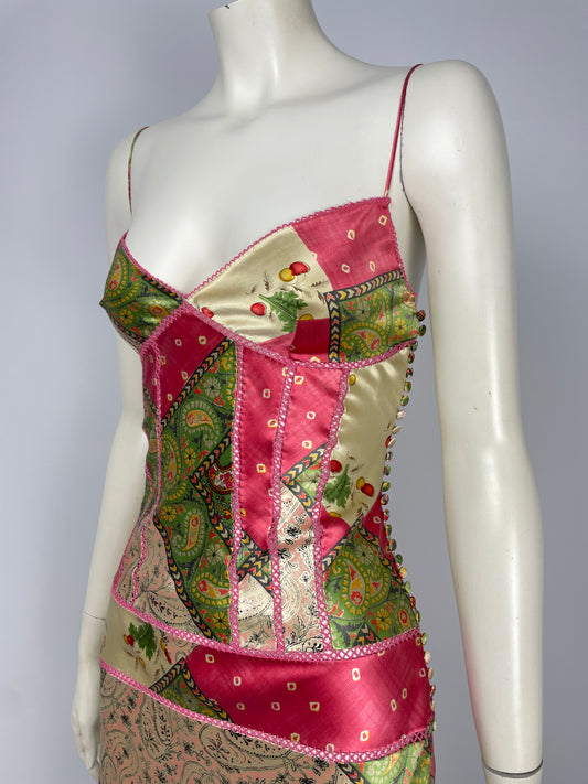Dior by John Galliano S/S 2004 Bias Cut Maxi Dress