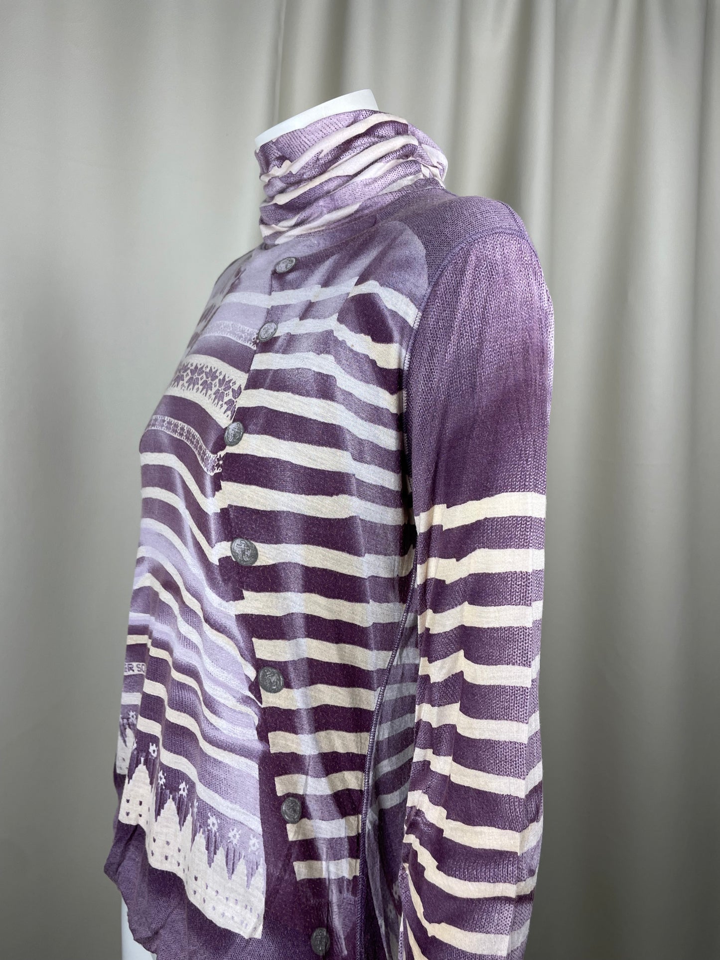 Jean Paul Gaultier 1990’s Trompe L’oeil turtleneck Sweater (M)