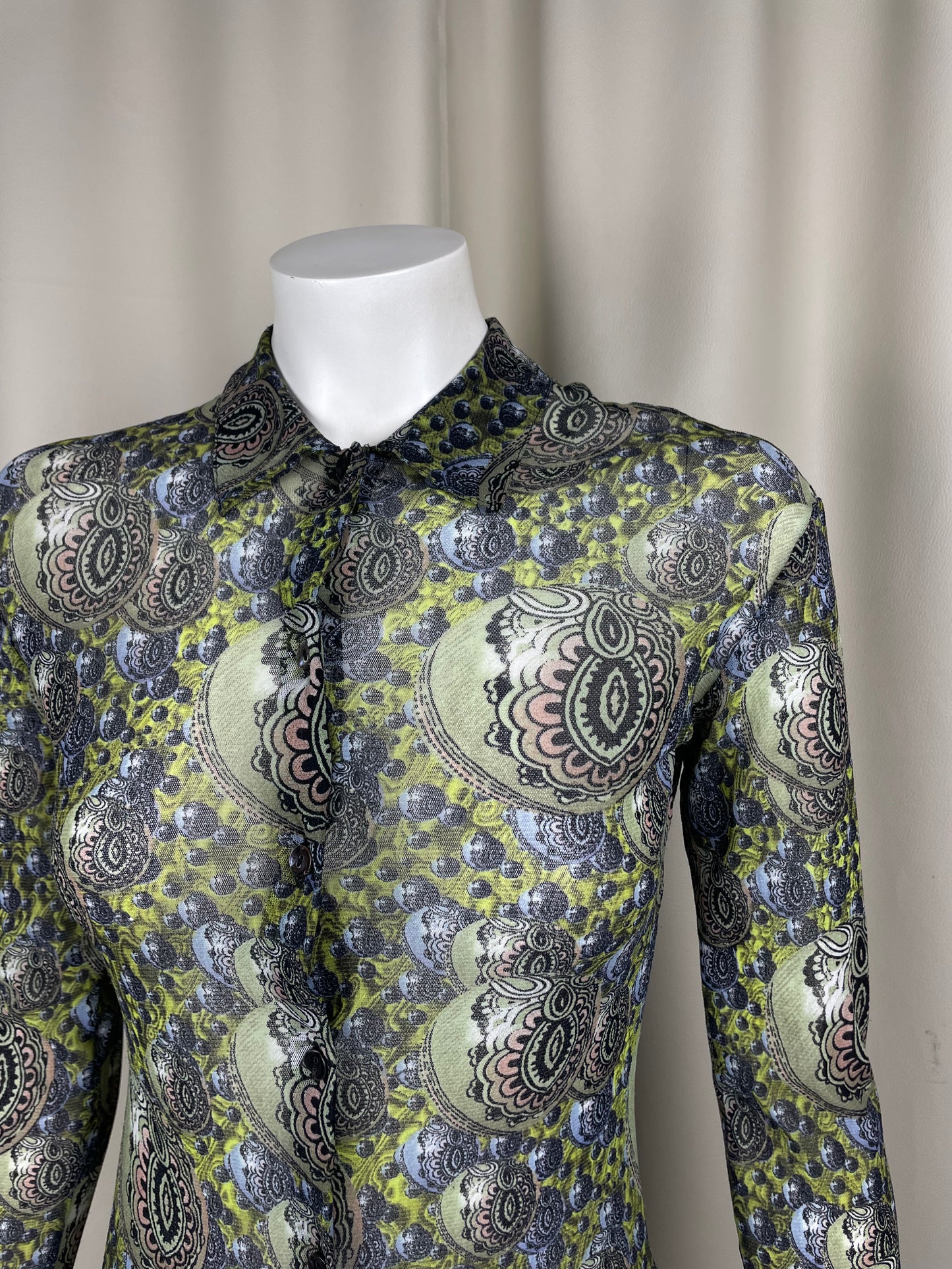 Jean Paul Gaultier F/W 1996 Mesh Shirt (M)