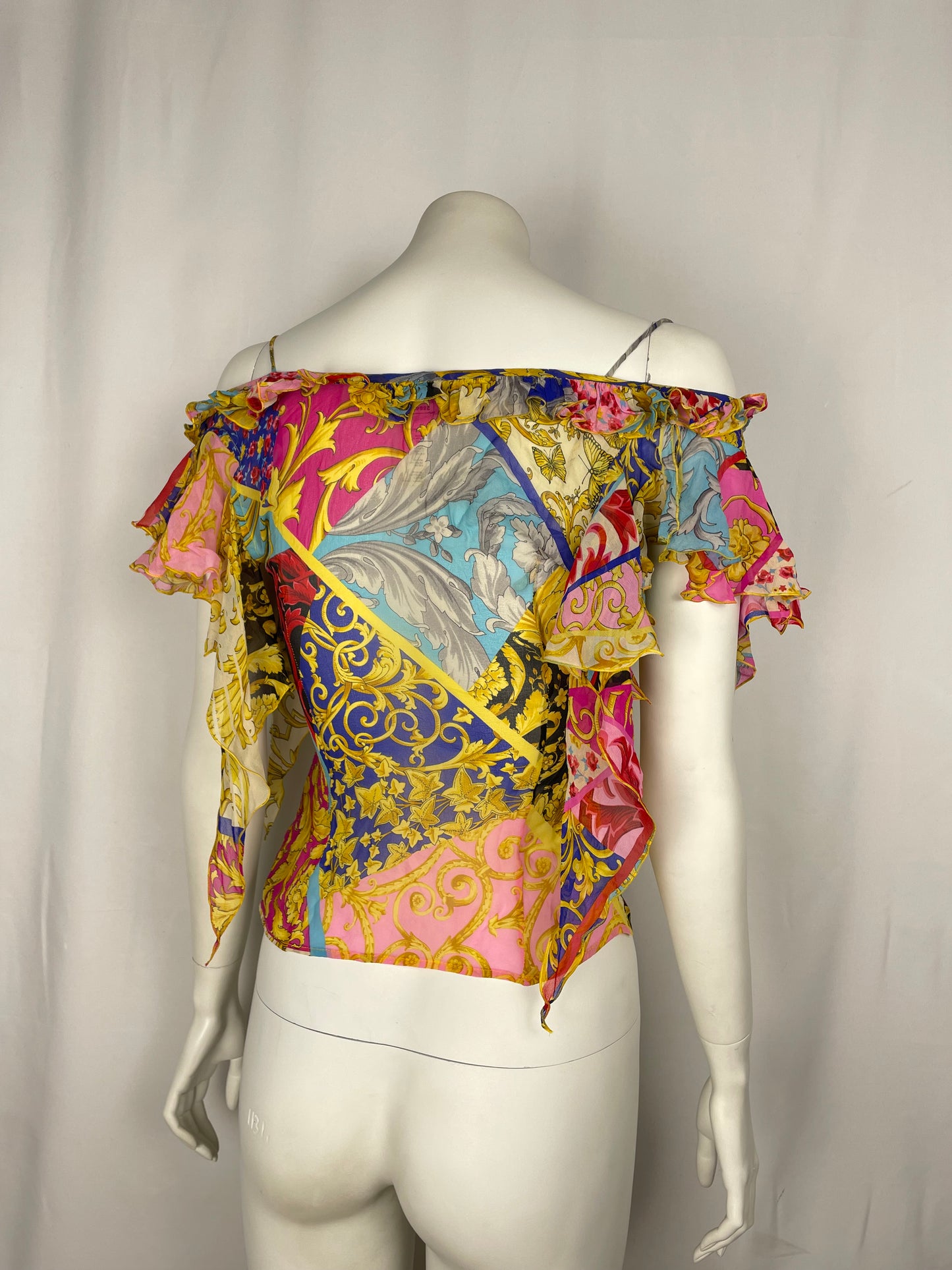 Gianni Versace Silk Top (S)