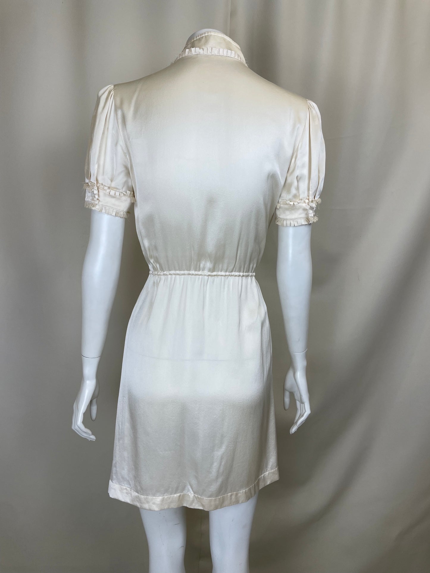 Saint Laurent Silk Mini Dress (S)