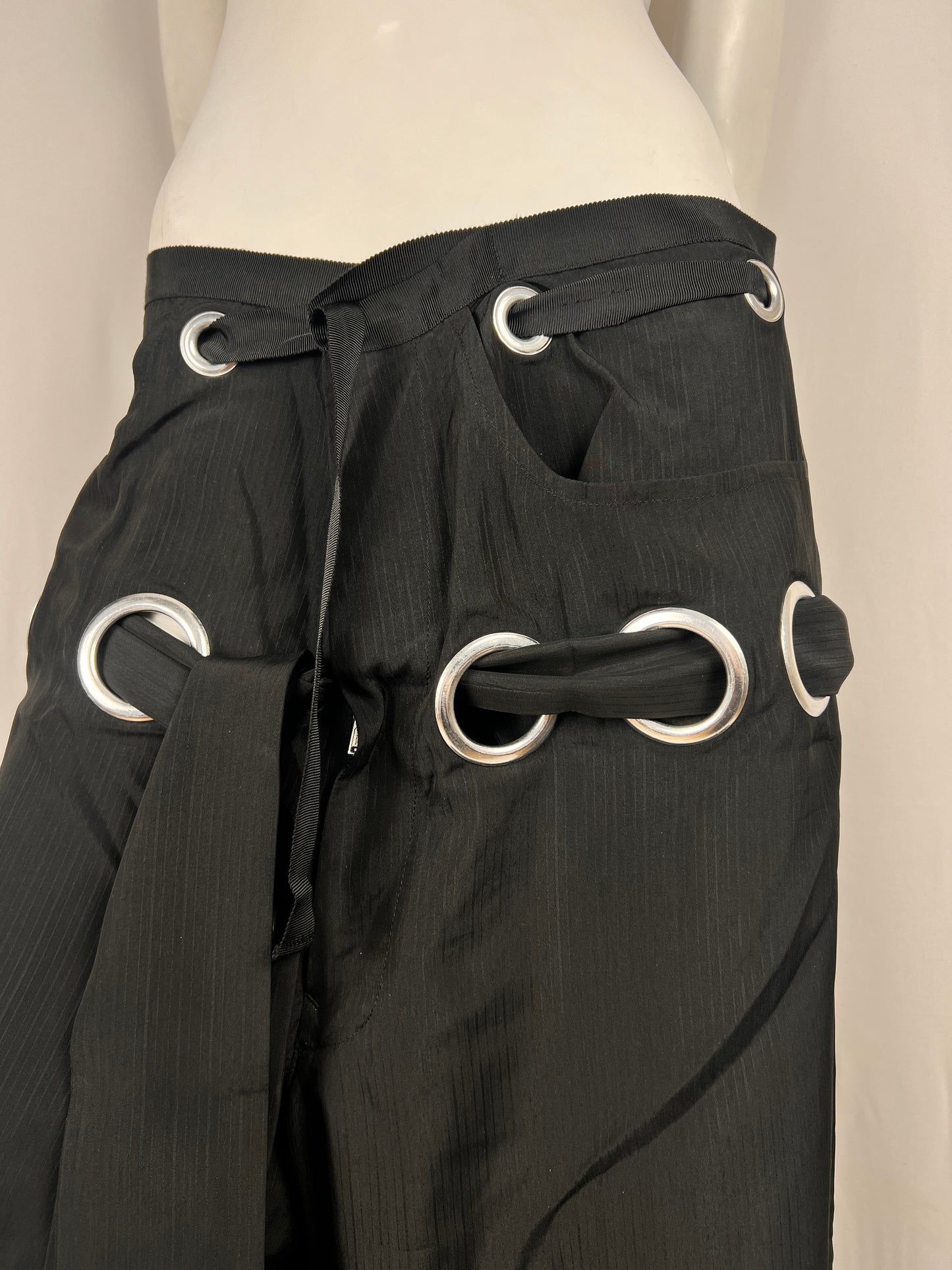 Yohji Yamamoto S/S2 2004 holes & straps pants