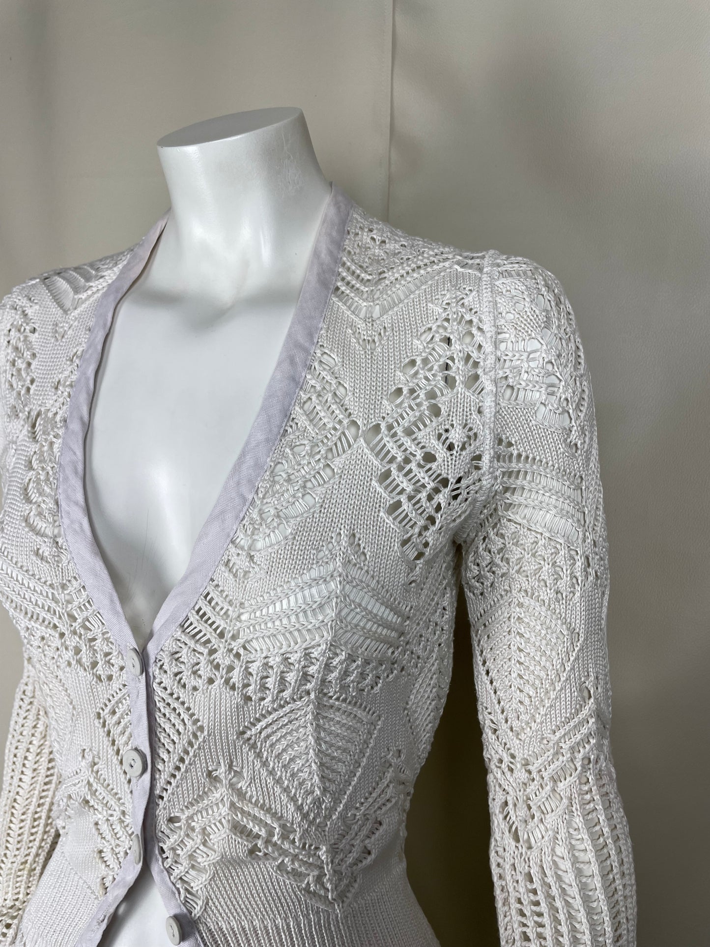 Jean Paul Gaultier Lace Cardigan (S)