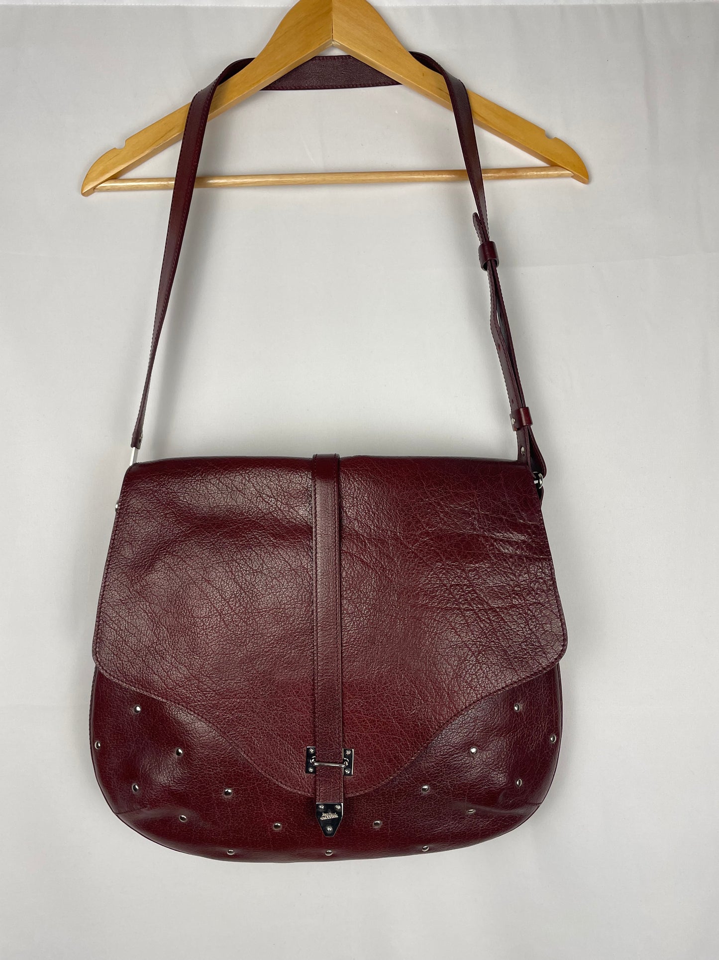 Jean Paul Gaultier Burgundy Bag