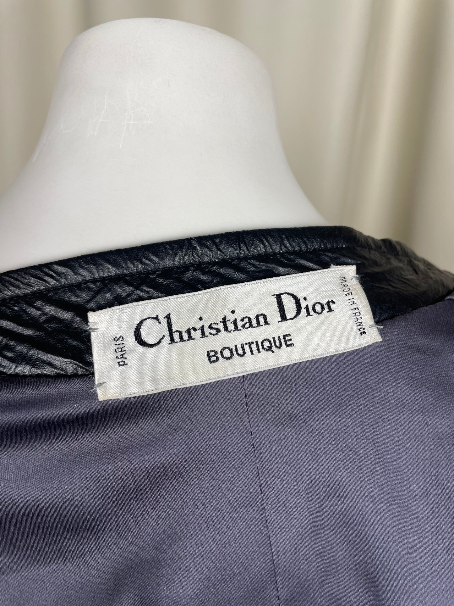 Christian Dior 90s Double Zip Jacket (S)
