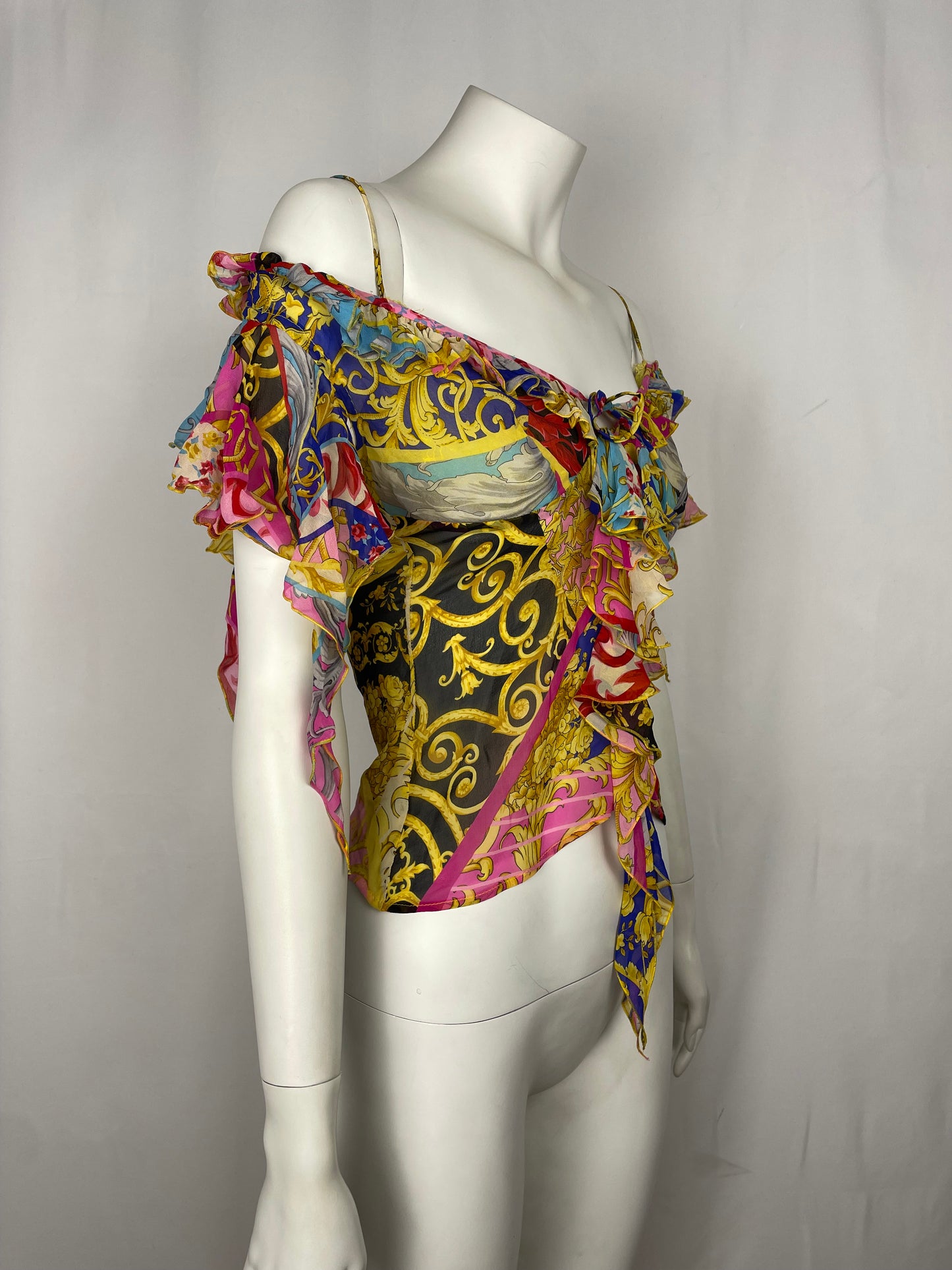 Gianni Versace Silk Top (S)