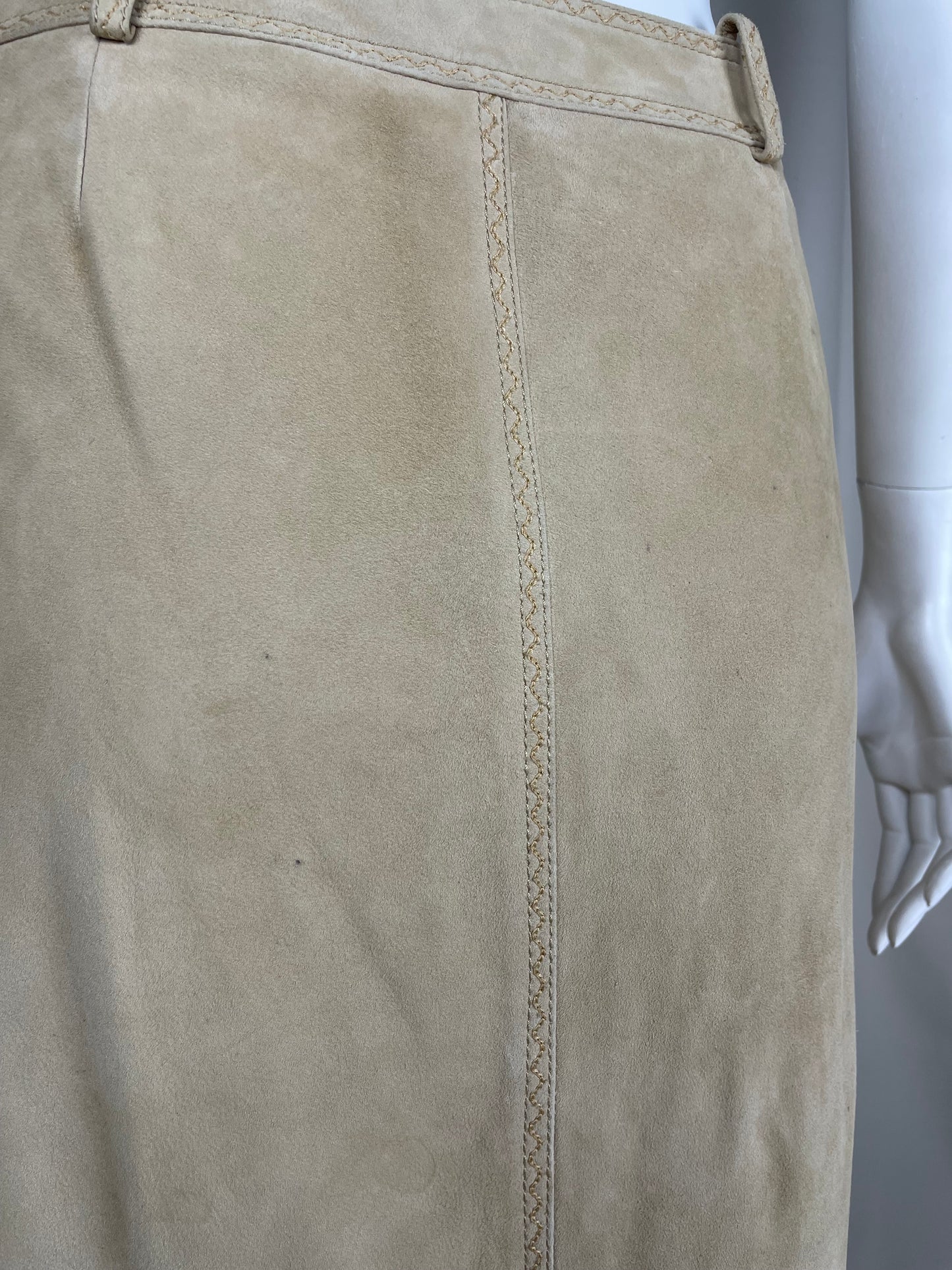 Dior by Galliano S/S 2005 Swede Skirt (L)