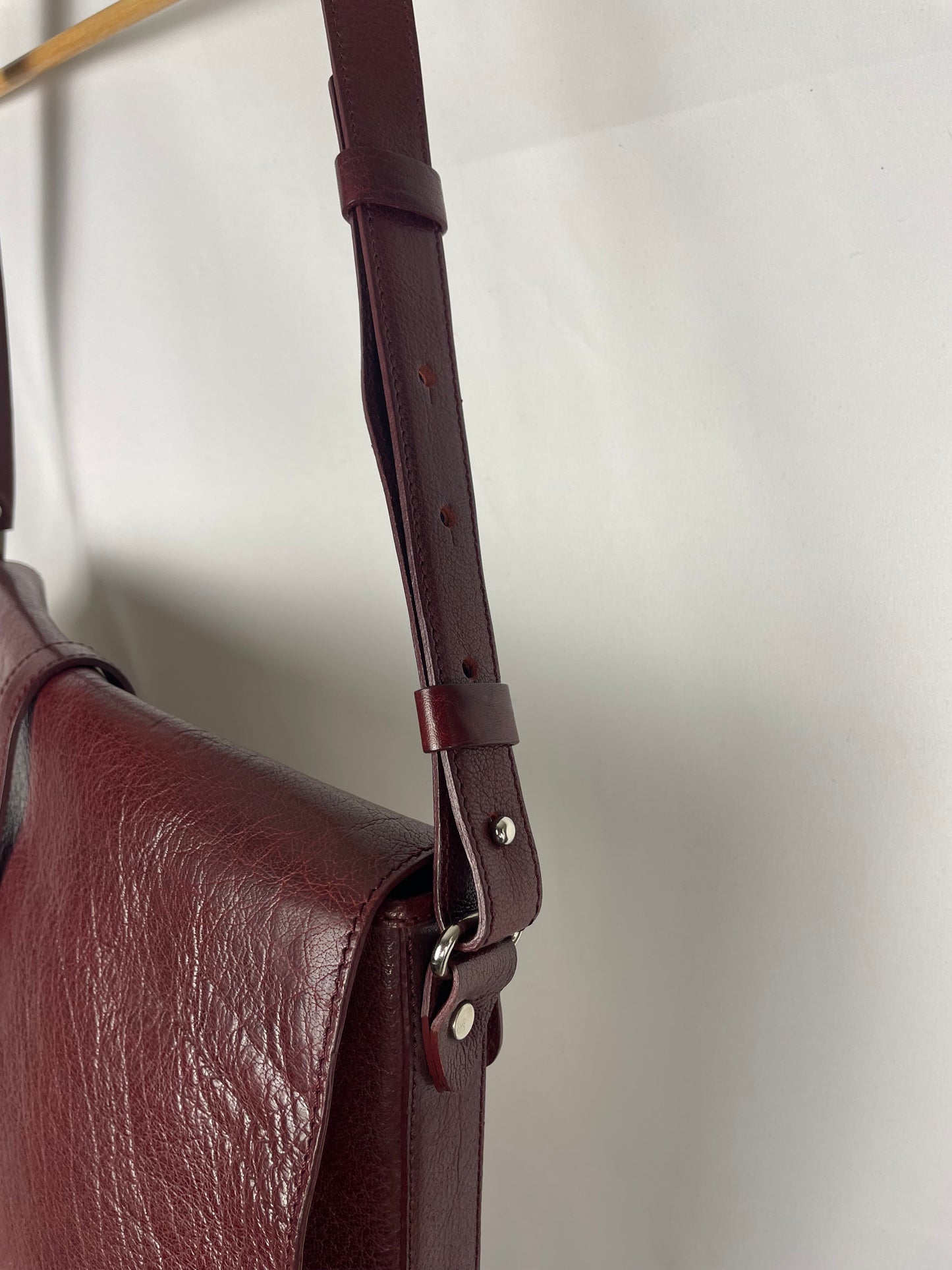 Jean Paul Gaultier Burgundy Bag