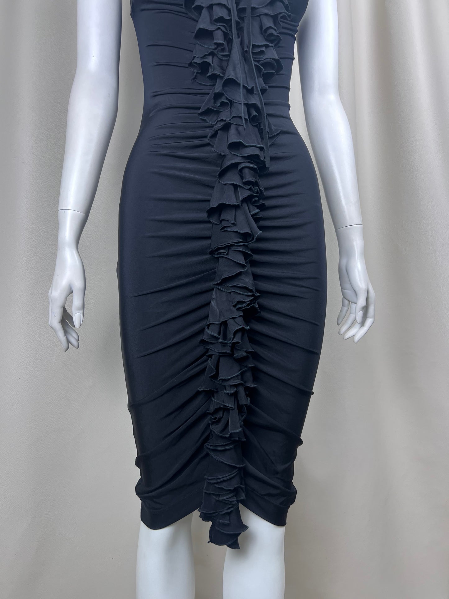 Roberto Cavalli Ruffled Dress (S)