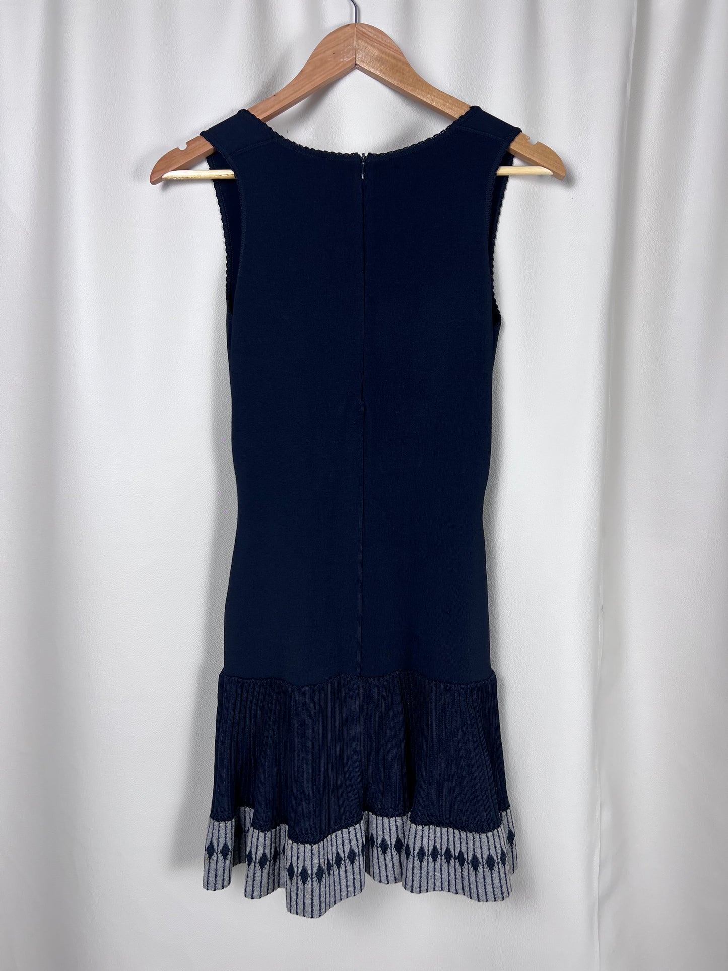 Alaïa S/S 1992 heavy sleevless body dress (S)