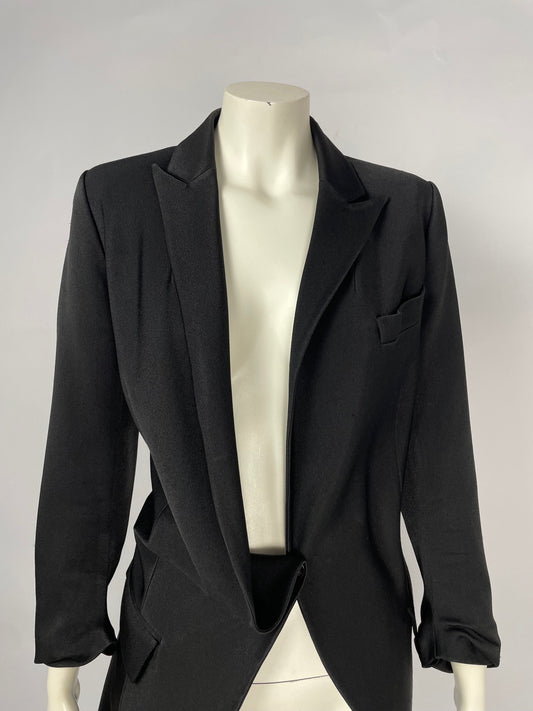 John Galliano S/S 2004 overlapped close up blazer