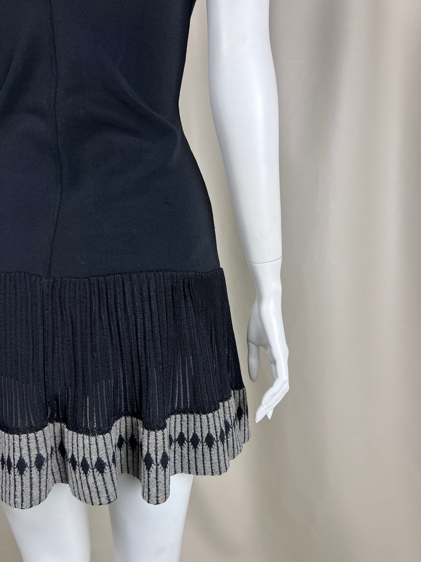 Alaïa S/S 1992 heavy sleevless body dress (S)
