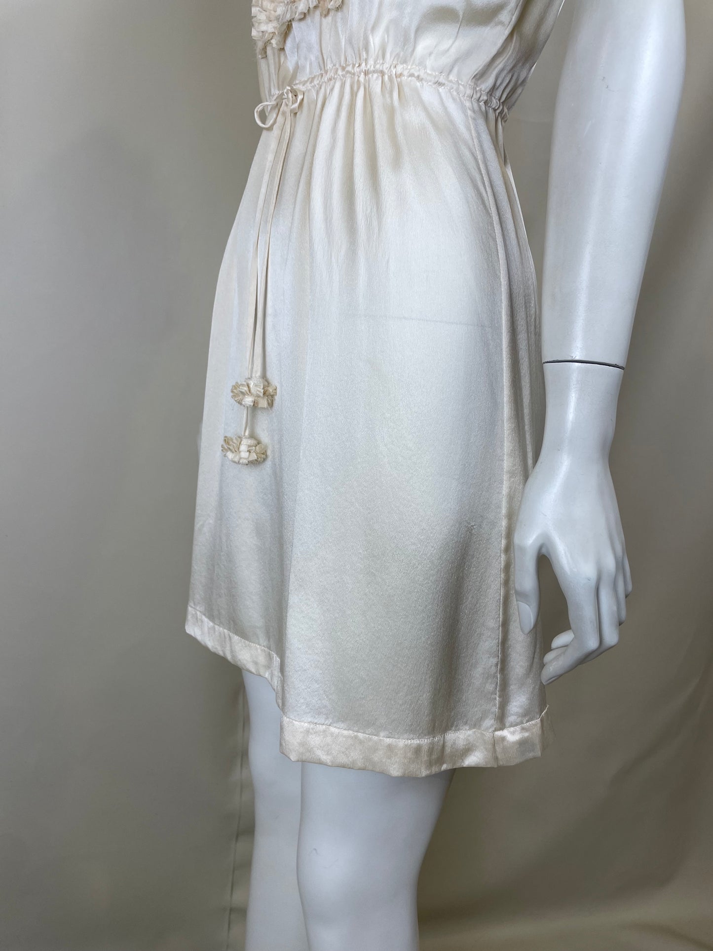 Saint Laurent Silk Mini Dress (S)