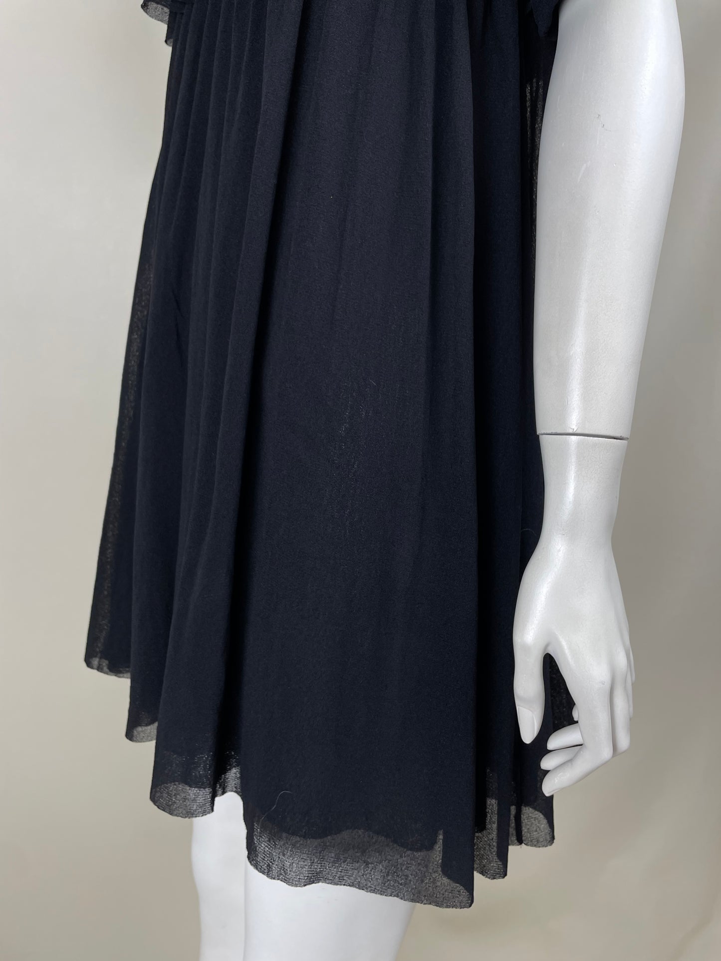 Jean Paul Gaultier layered mesh mini dress (S)