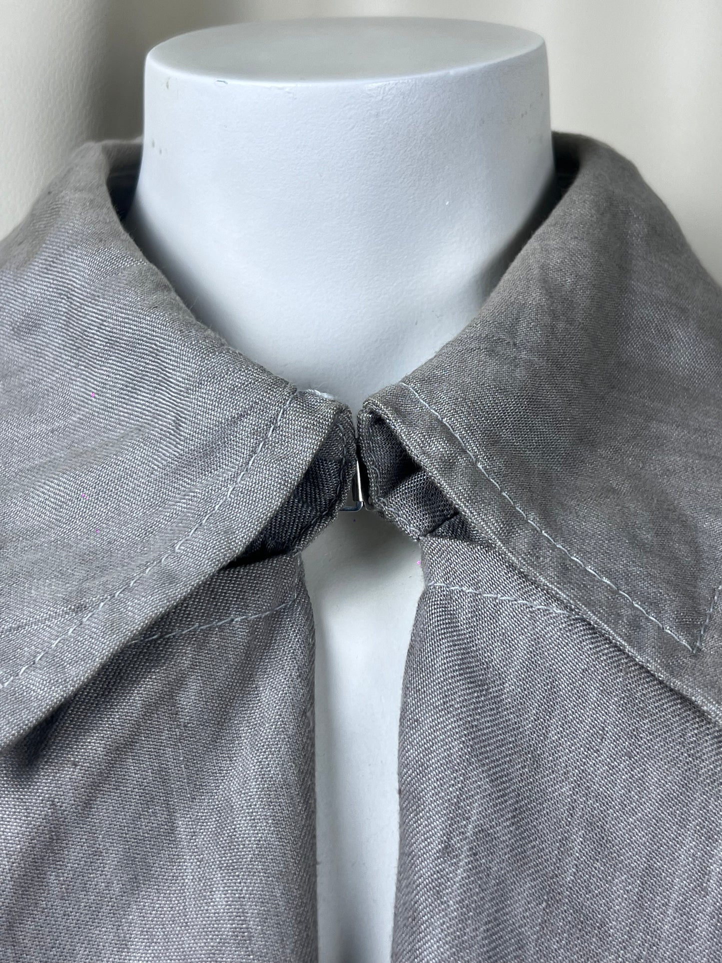 Yohji Yamamoto Y’s A/W 2013 linen trench coat (L)