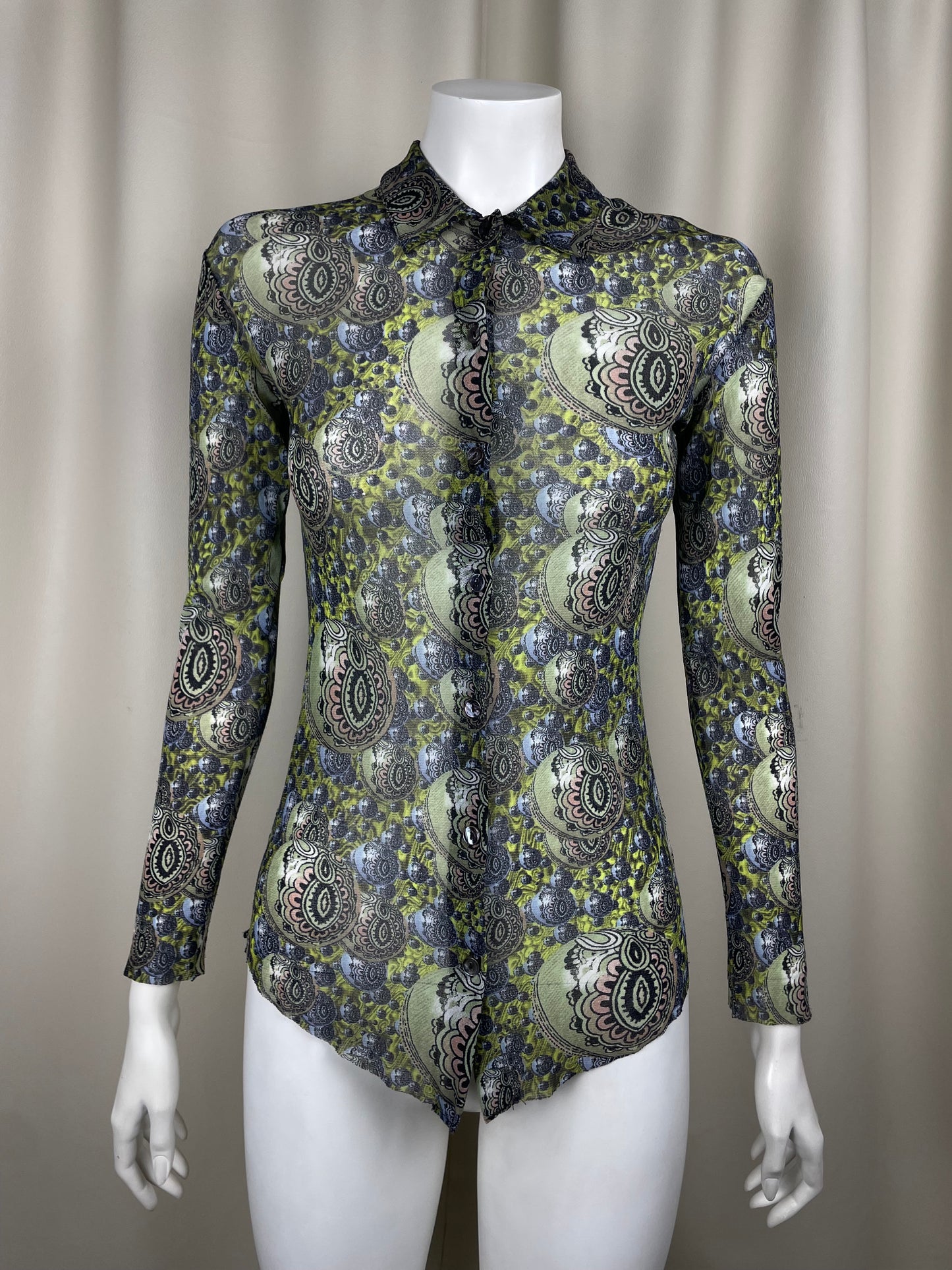 Jean Paul Gaultier F/W 1996 Mesh Shirt (M)