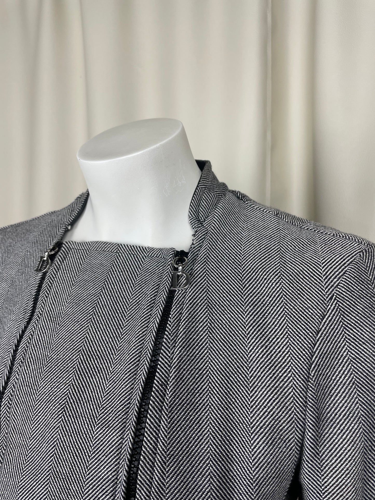 Christian Dior 90s Double Zip Jacket (S)