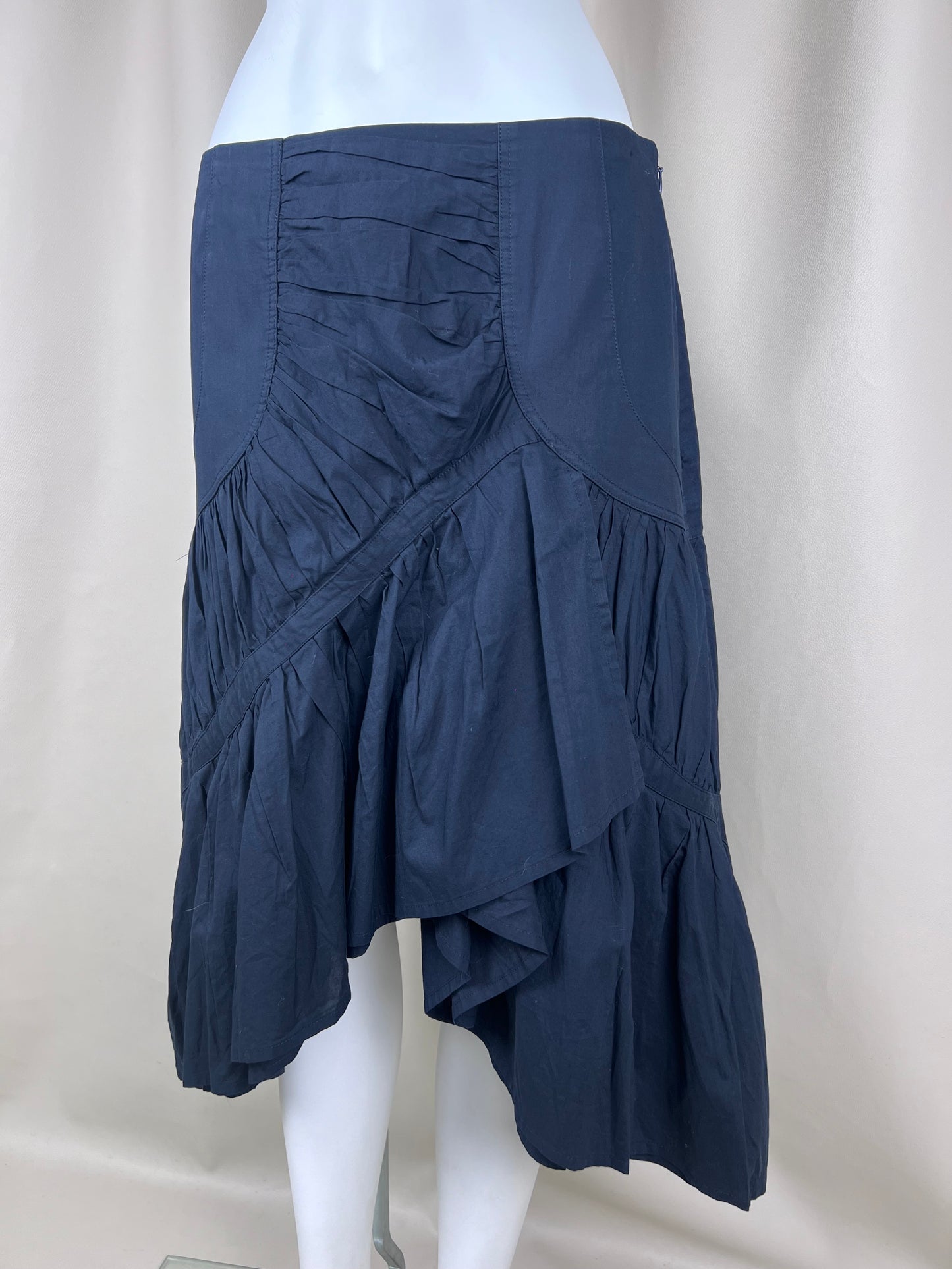 Issey Miyake mid 2000’s flared midi skirt (M)