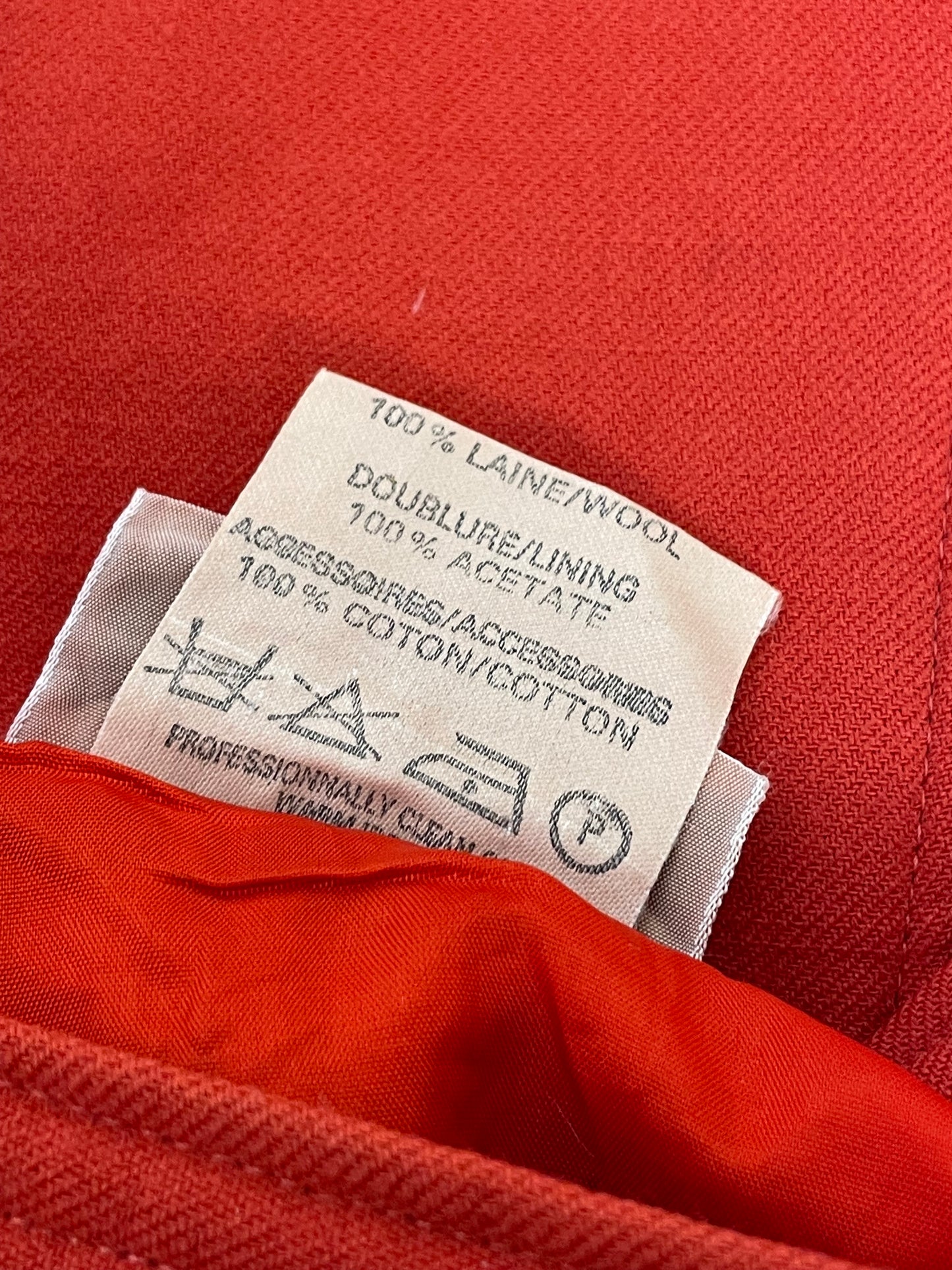 Courregès 1980’s maxi skirt.