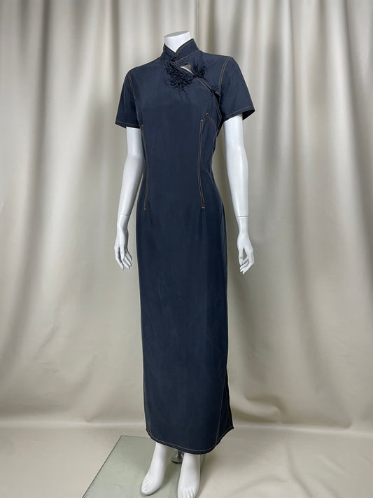 Jean Paul Gaultier Qipao Maxi Dress (M)