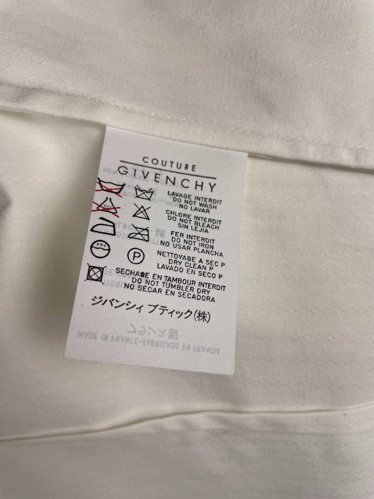 Givenchy by Galliano F/W 1996 Shirt (38FR)