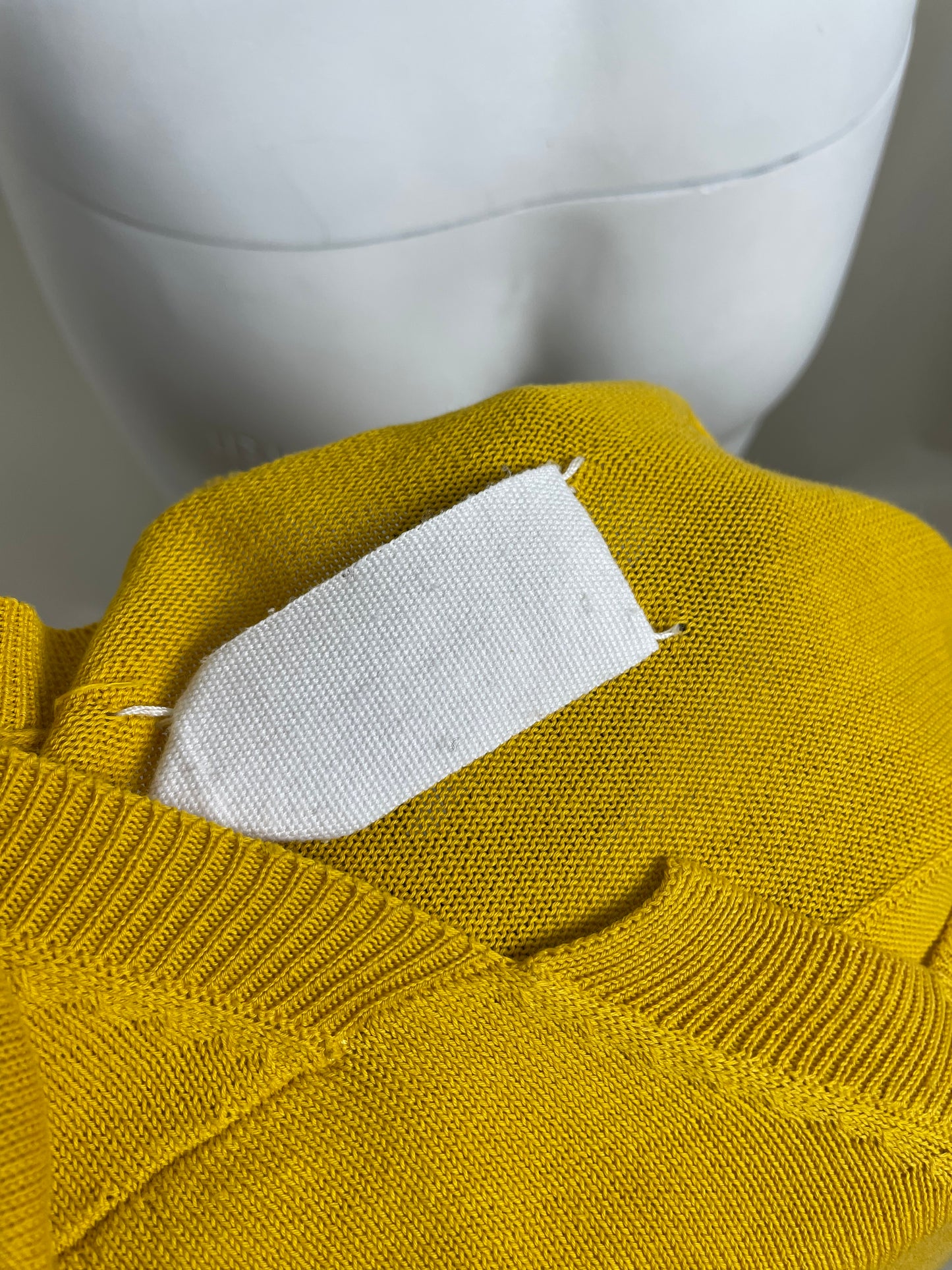 Maison Margiela S/S 2006 Asymmetrical V Neck Sweater (M)