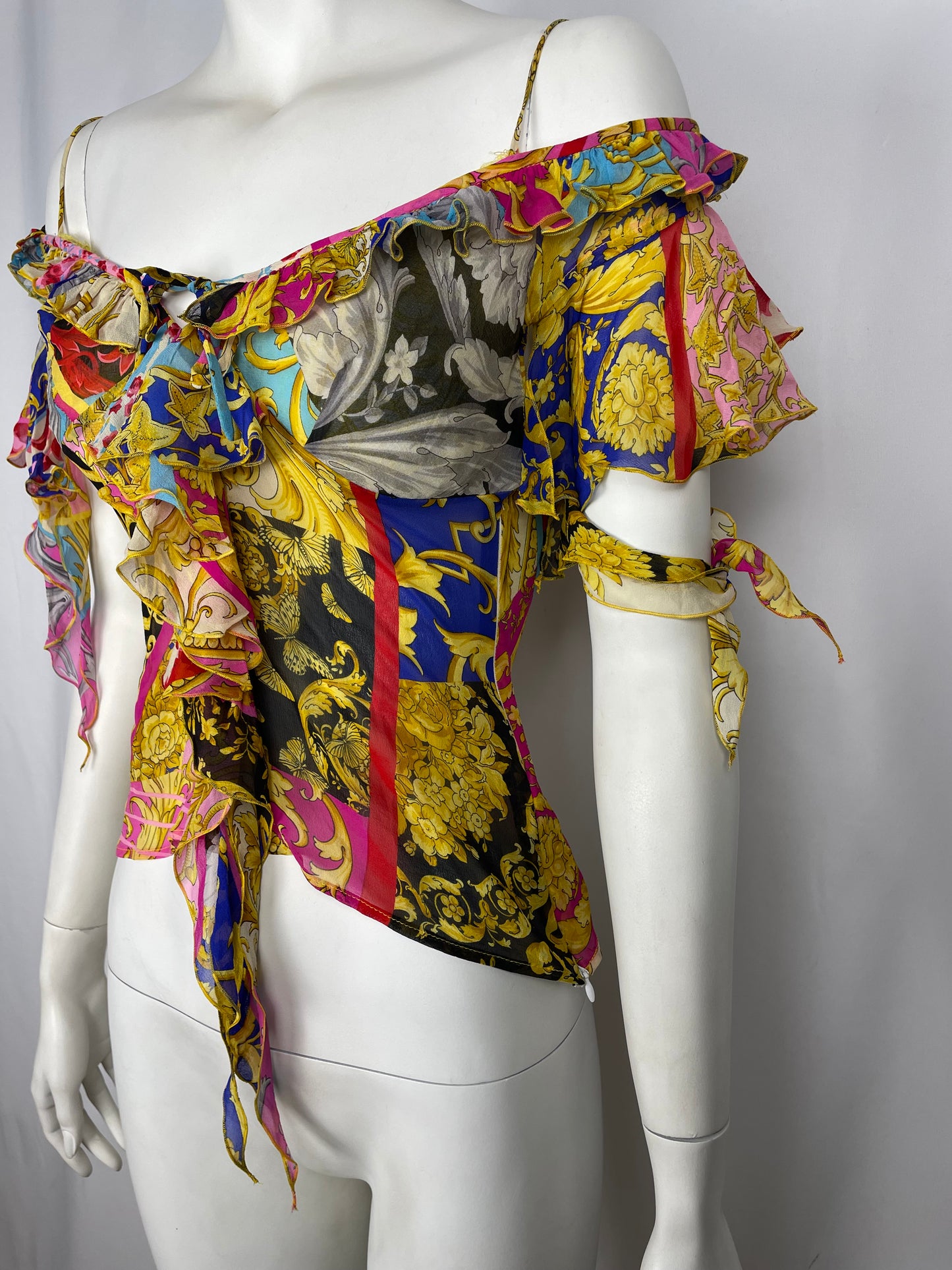 Gianni Versace Silk Top (S)