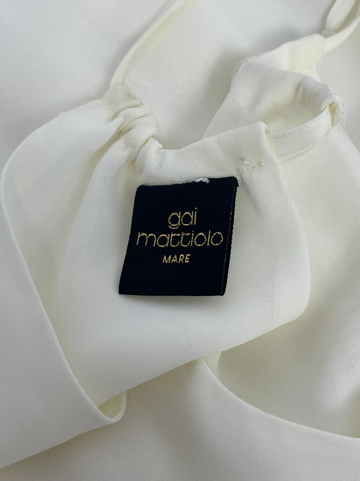 Gai Mattiolo 2000’s Double layer asymmetrical maxi dress