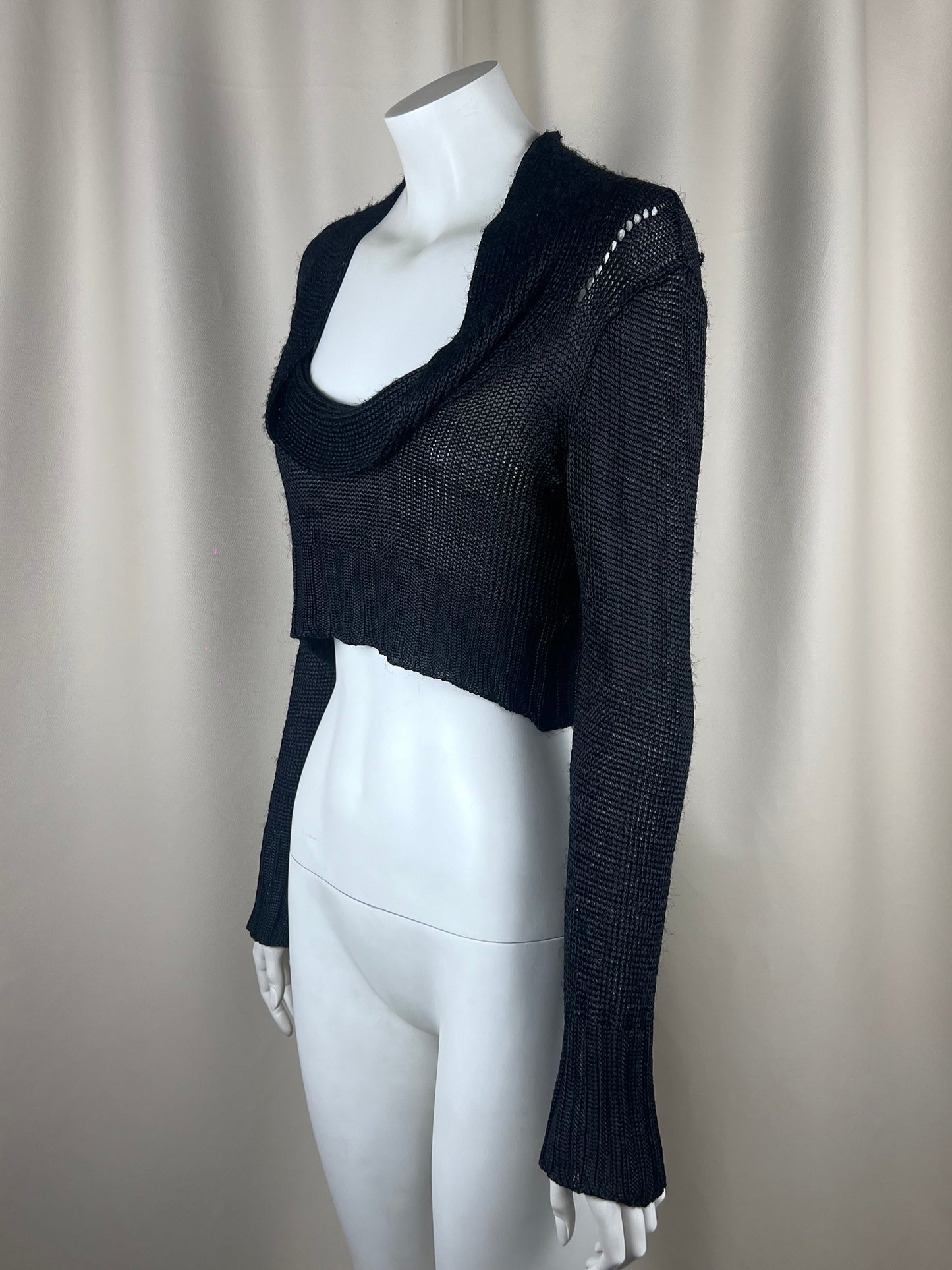 Ann Demeulemeester synthetic knit jumper (M)