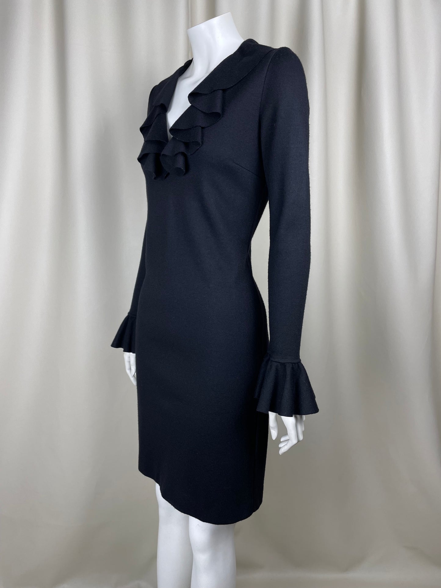 Gucci Flared Wool Dress (M)