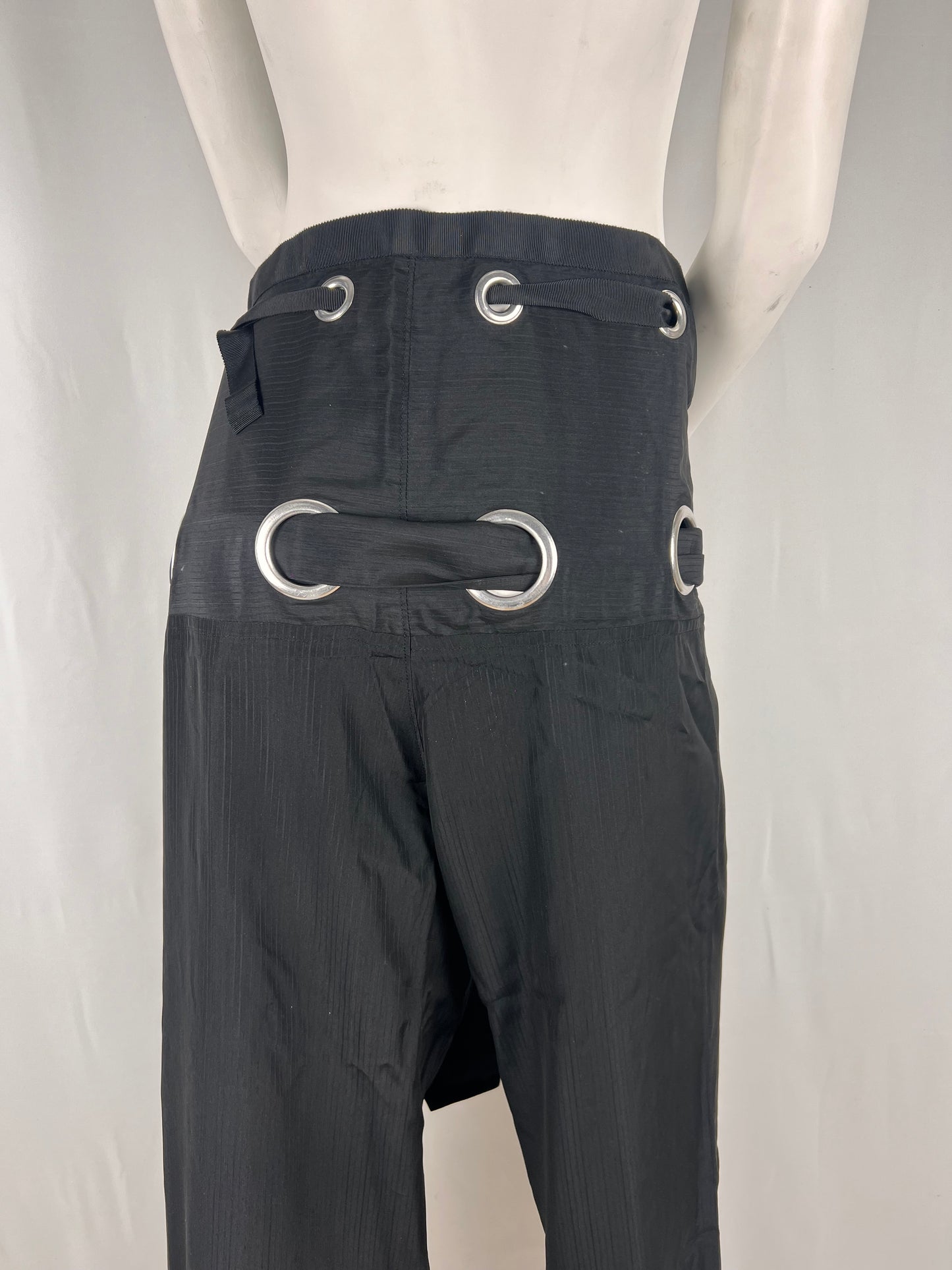 Yohji Yamamoto S/S2 2004 holes & straps pants