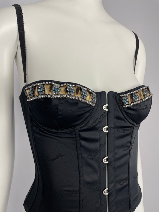 Roberto Cavallli 2000's Stones bustier