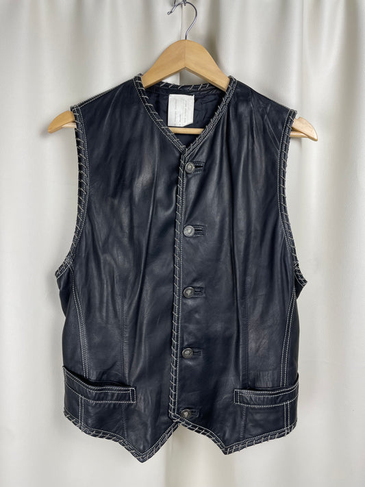 Gianni Versace F/W 1993 Men’s Leather Vest (M)