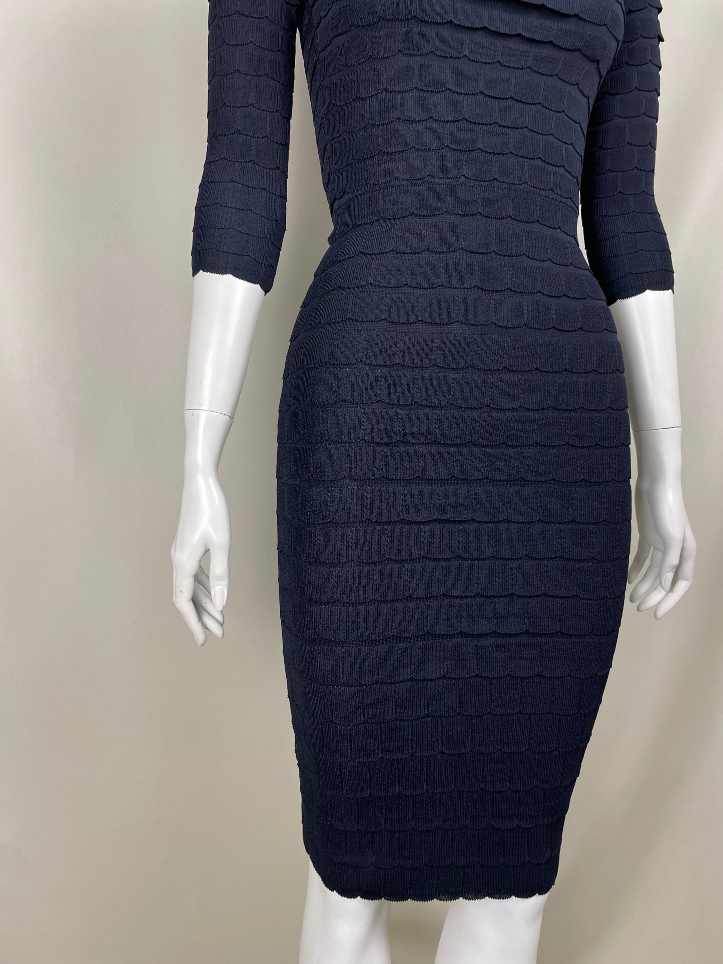 Dior 2010’s Heavyweight Knitted Midi Dress (XS)