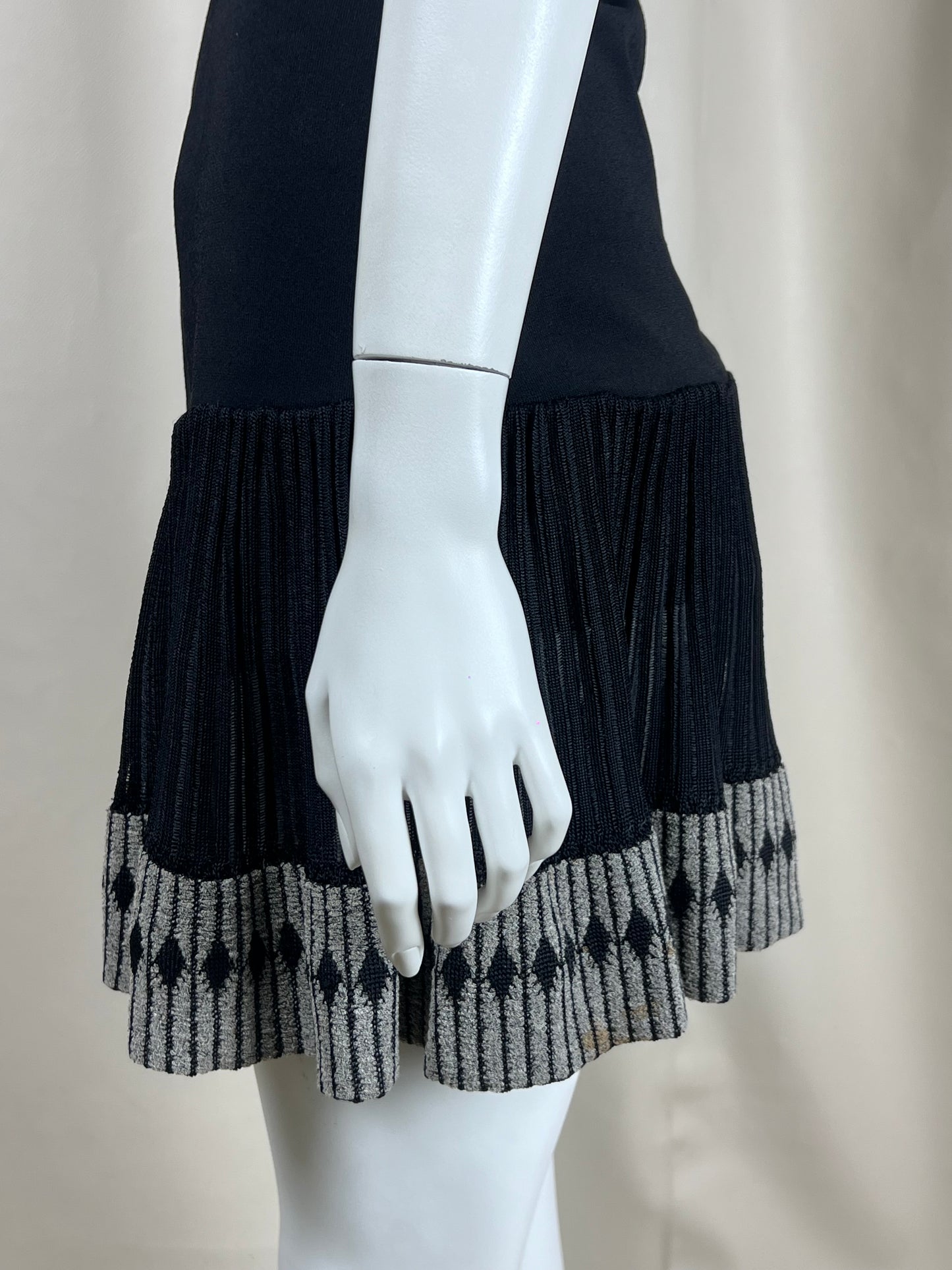 Alaïa S/S 1992 heavy sleevless body dress (S)