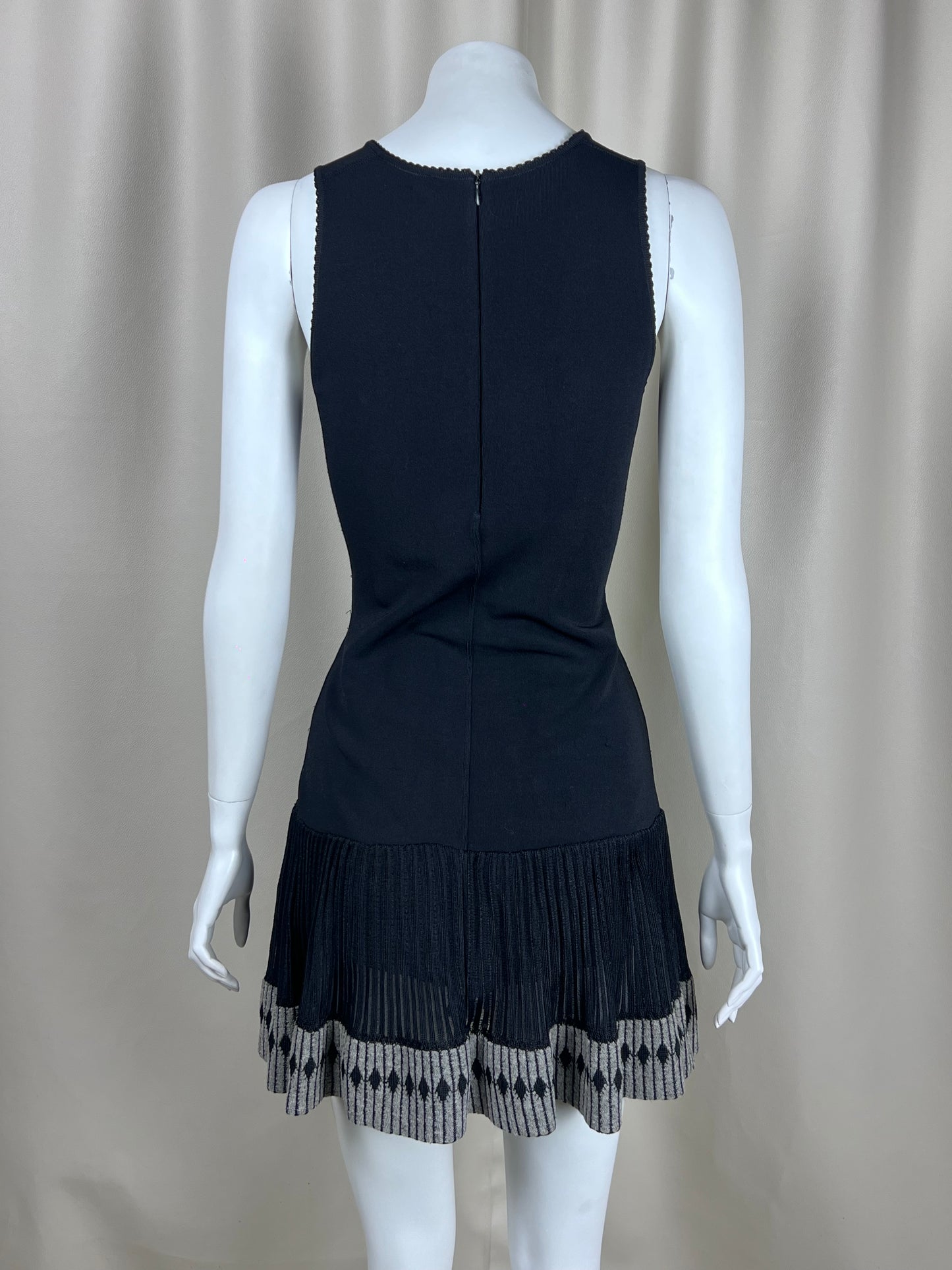 Alaïa S/S 1992 heavy sleevless body dress (S)