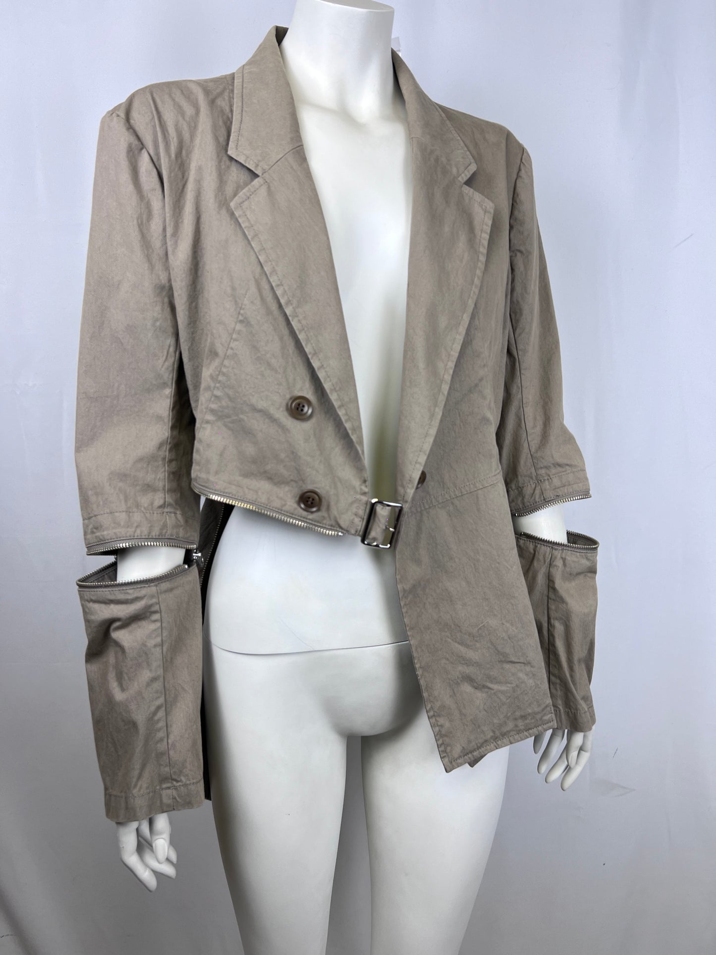 Yohji Yamamoto S/S 2020 deconstructed blazer (M)