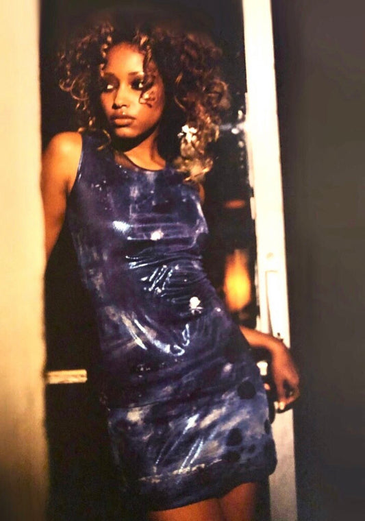 Plein Sud S/S 1998 Maxi Mesh Dress