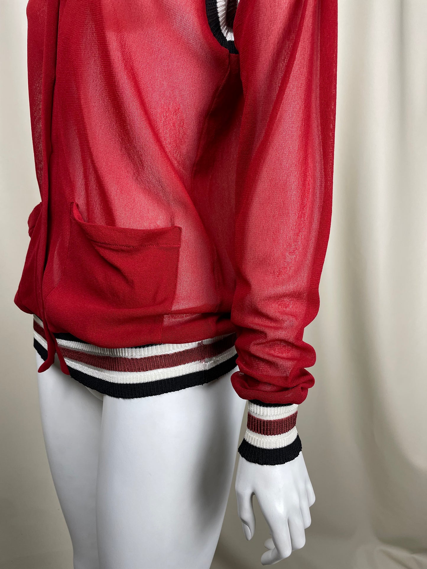 Jean Paul Gaultier Mesh Cardigan (M)