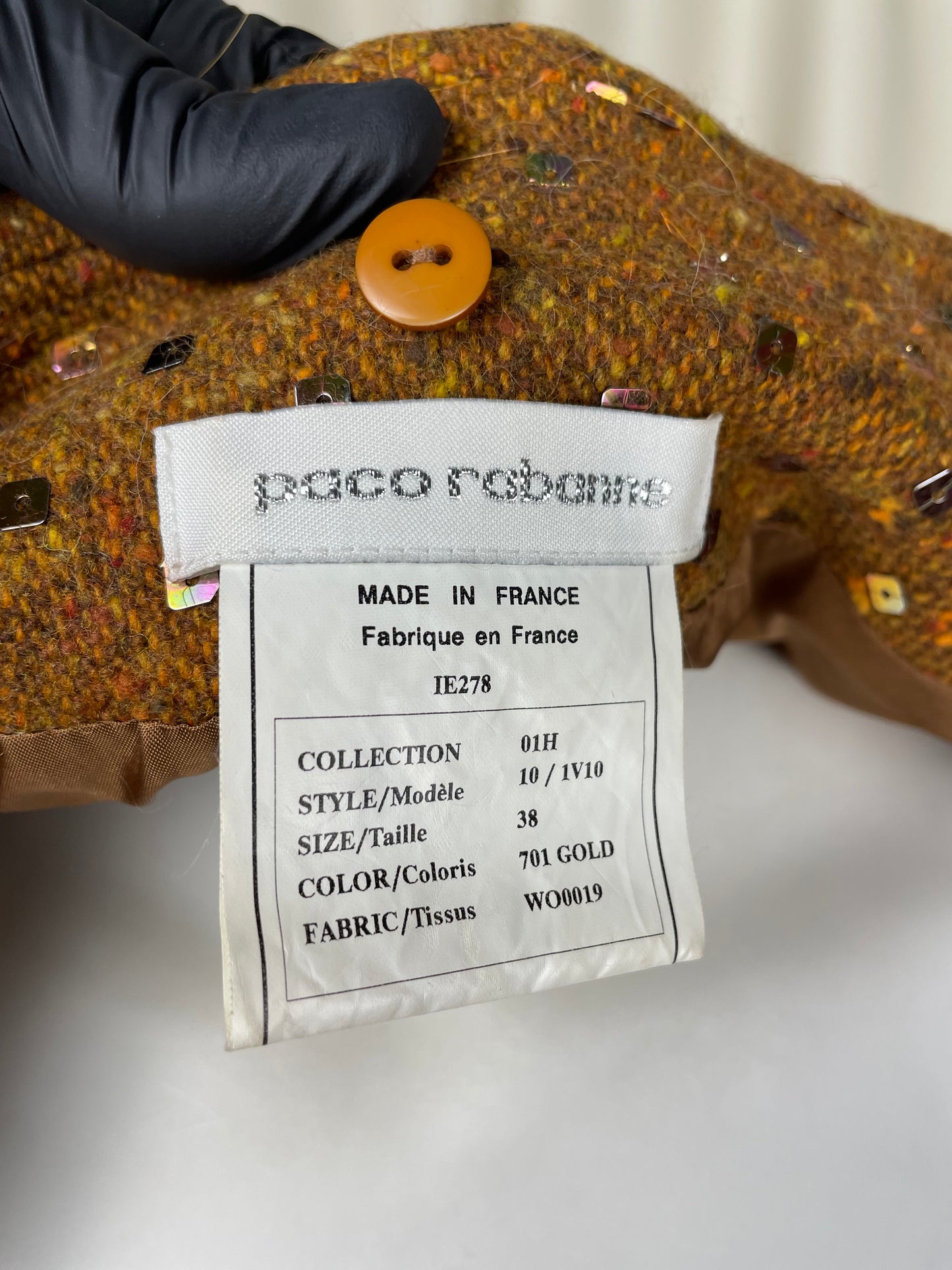 Paco Rabanne F/W 2001 Coat (M)